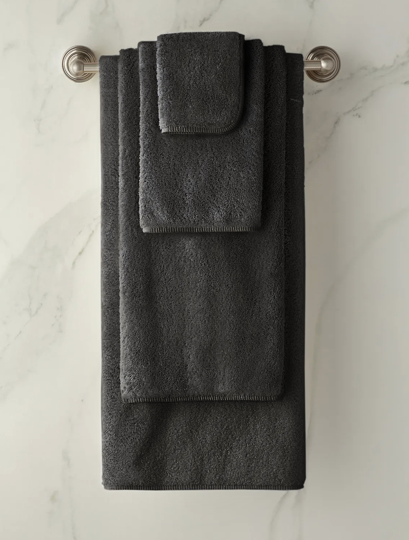 Полотенце Long Double Loop Storm, 30x50 см
