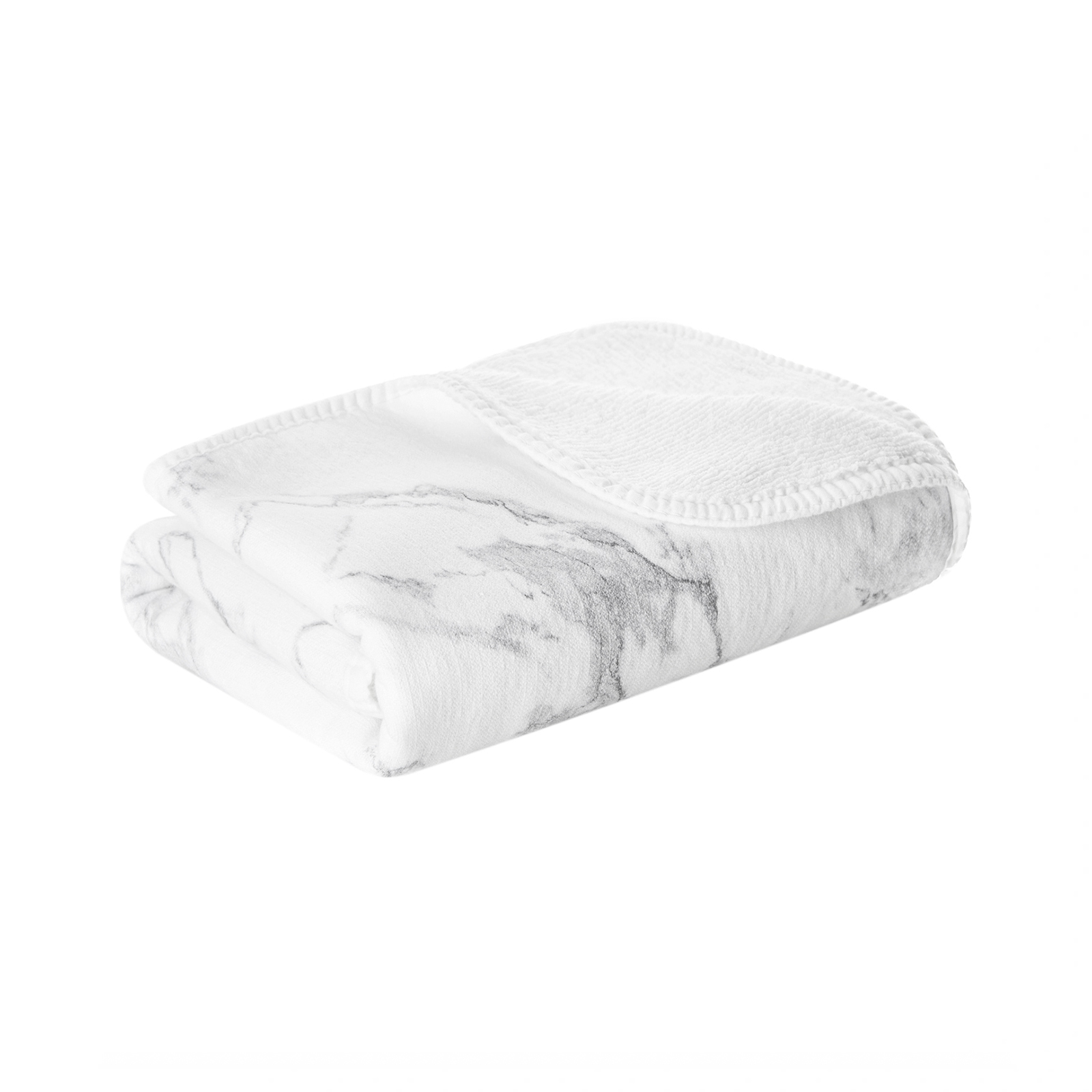 Полотенце Mabel Silver/White, 50x100 см