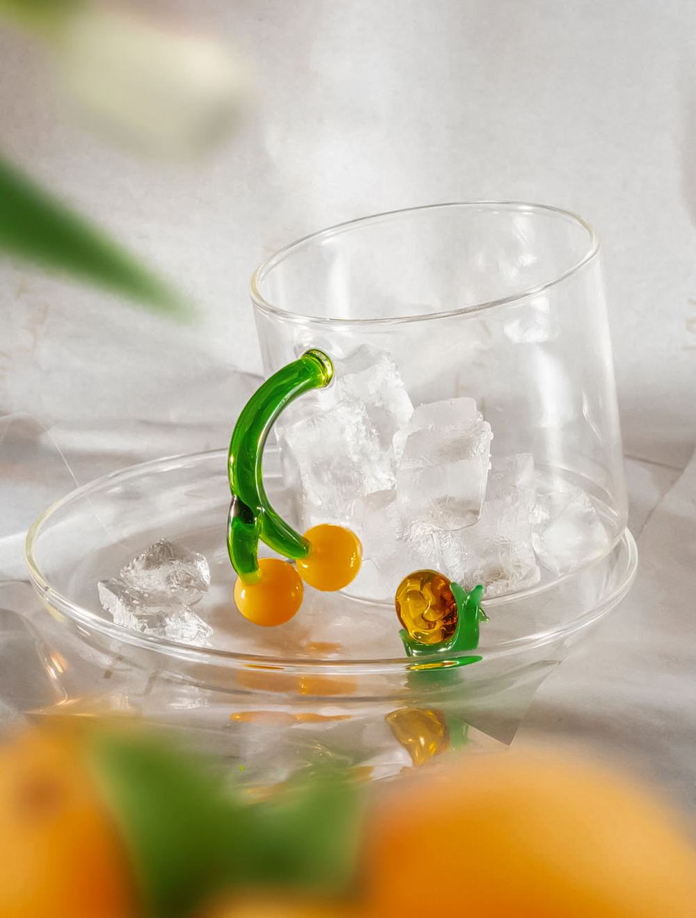 Чайная пара Fruits & Flowers, 300 мл от Ichendorf Milano