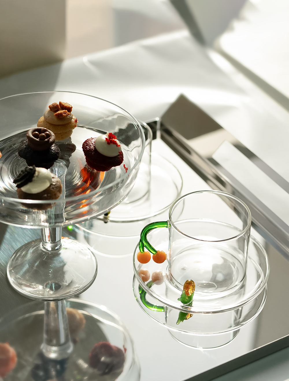 Чайная пара Fruits & Flowers, 300 мл от Ichendorf Milano