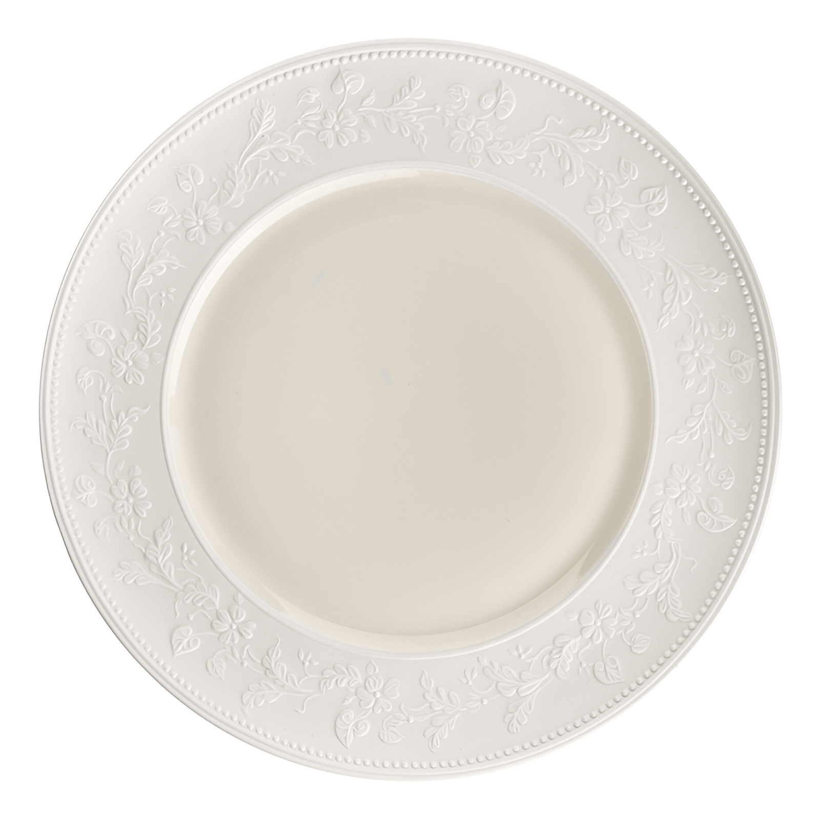 Обеденная тарелка Georgia Ivory, 27,5 см