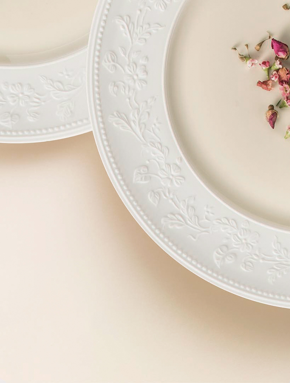 Пирожковая тарелка Georgia Ivory, 17 см