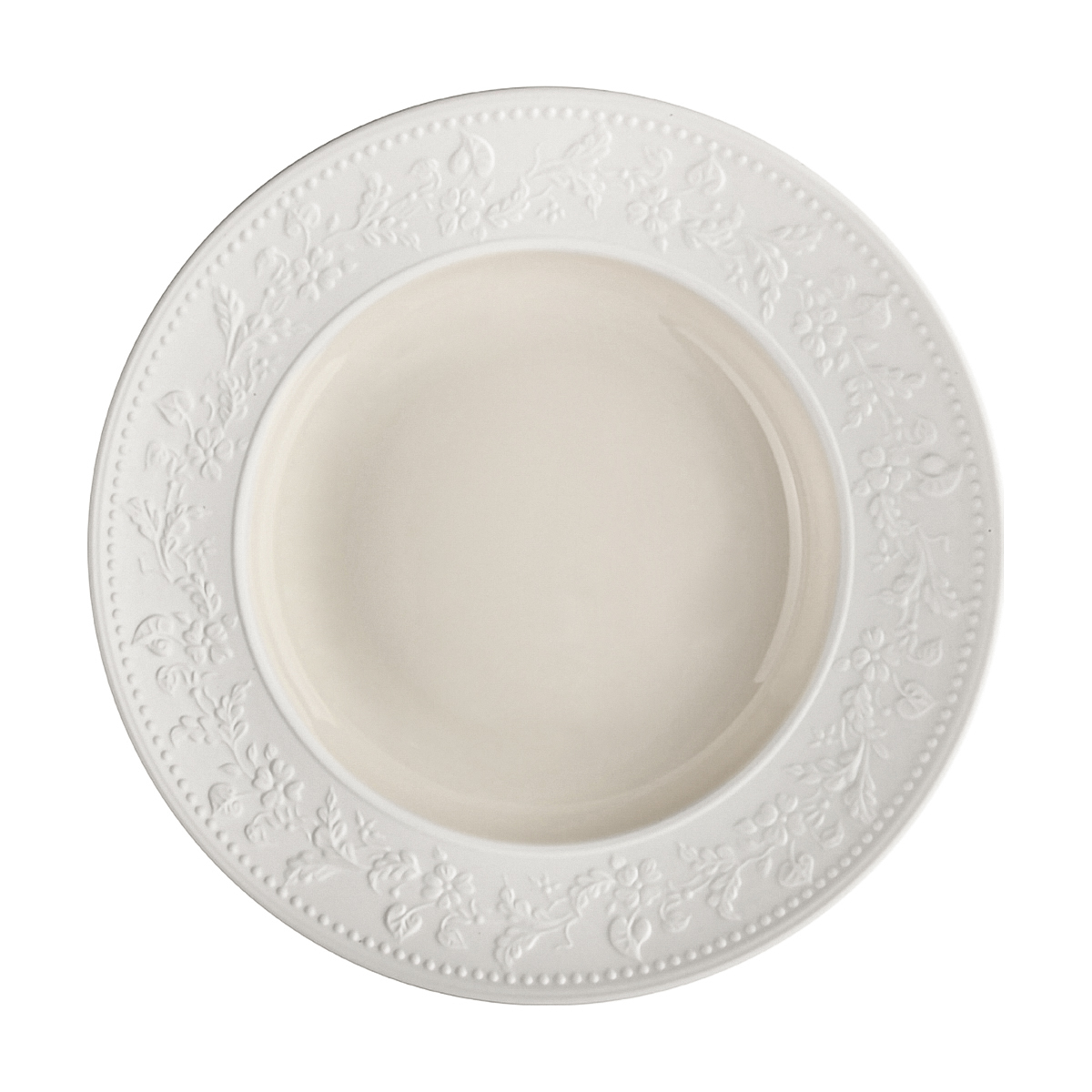 Суповая тарелка Georgia Ivory, 20,5 см от J.L.Coquet