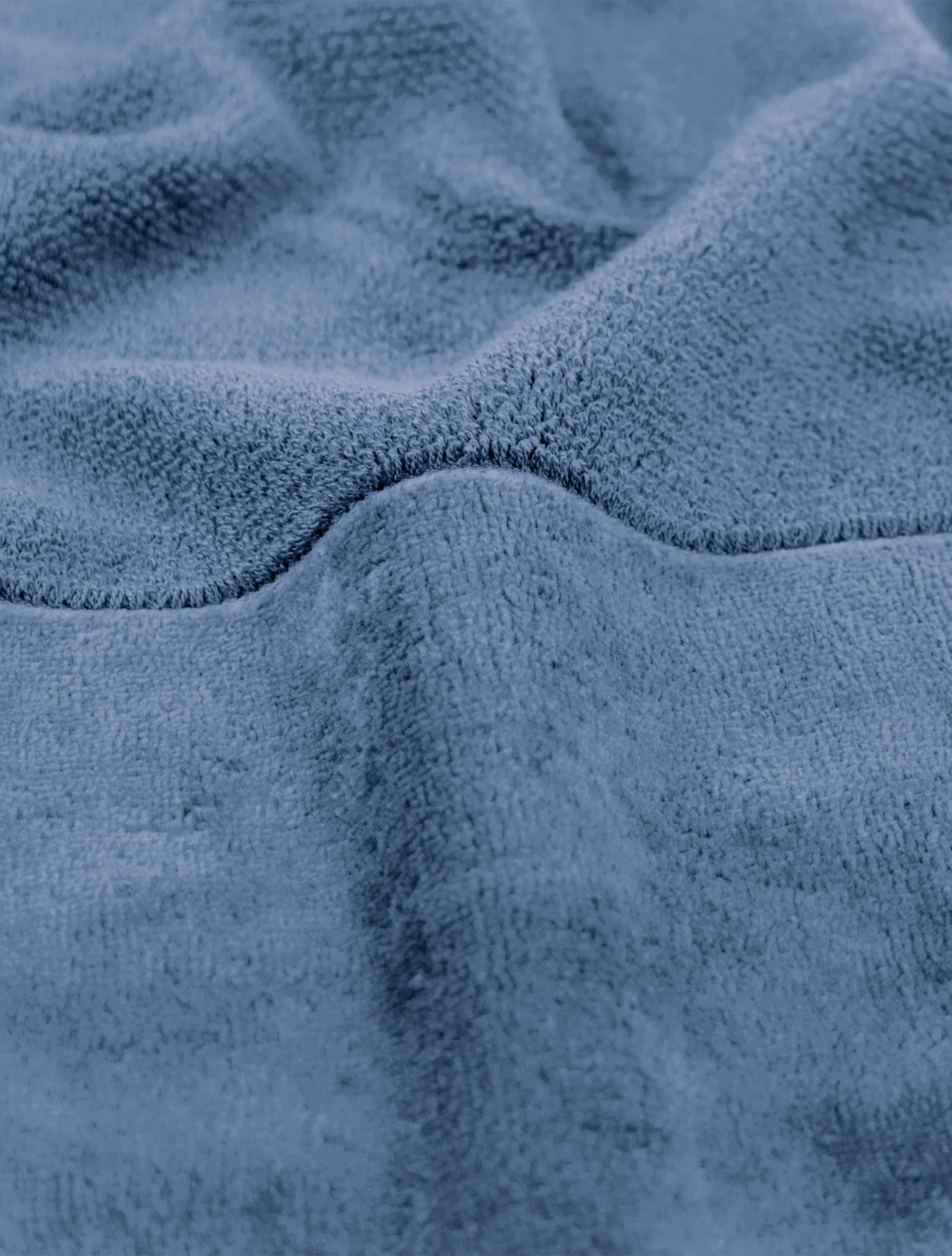 Полотенце Bamboo Luxe Steel Blue, 30x50 см от Möve