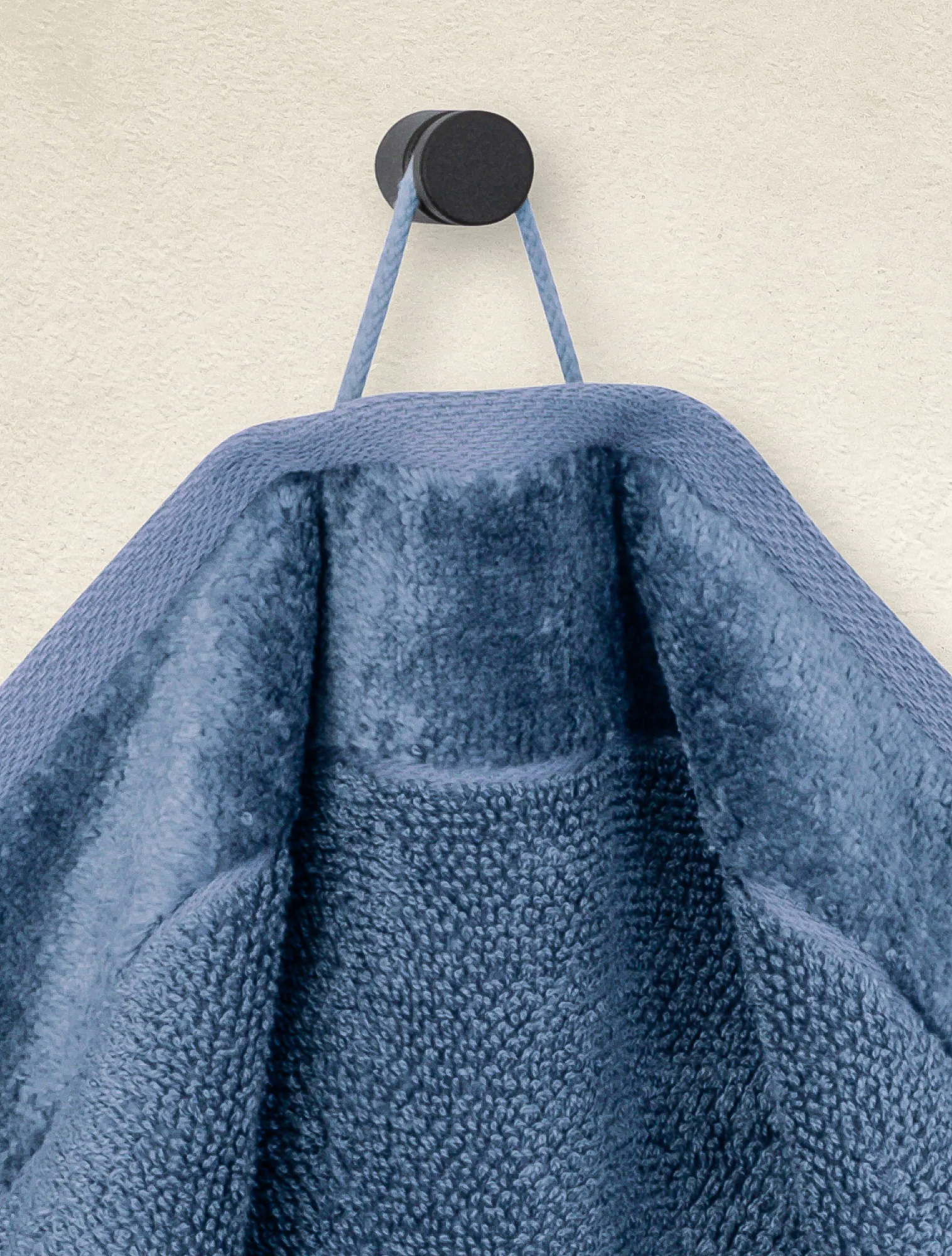 Полотенце Bamboo Luxe Steel Blue, 30x50 см от Möve