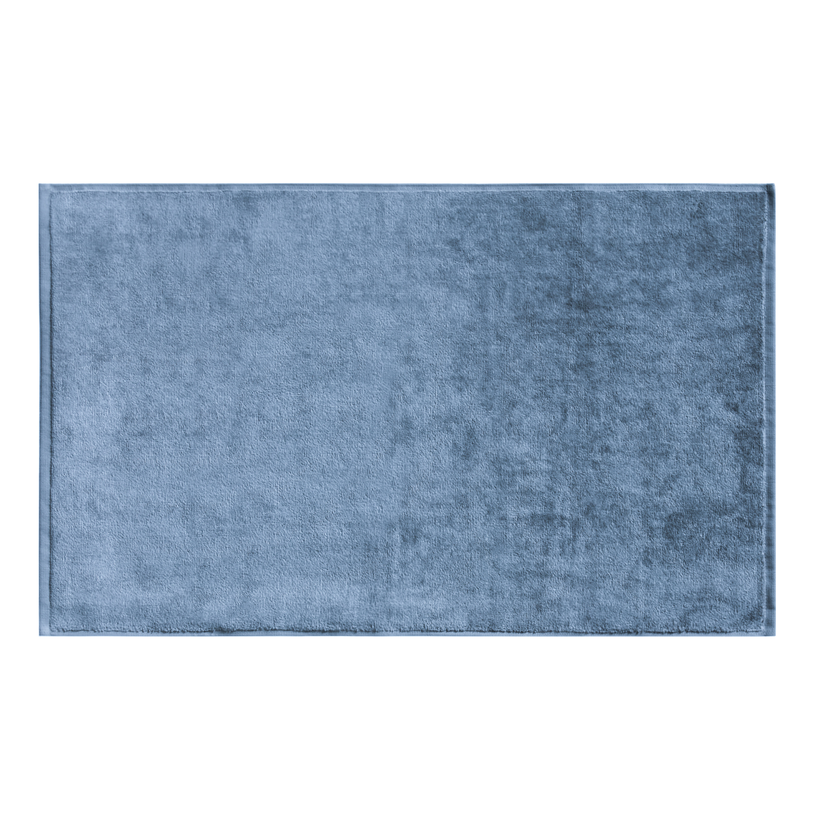 Коврик для ванной Bamboo Luxe Steel Blue, 50x80 см