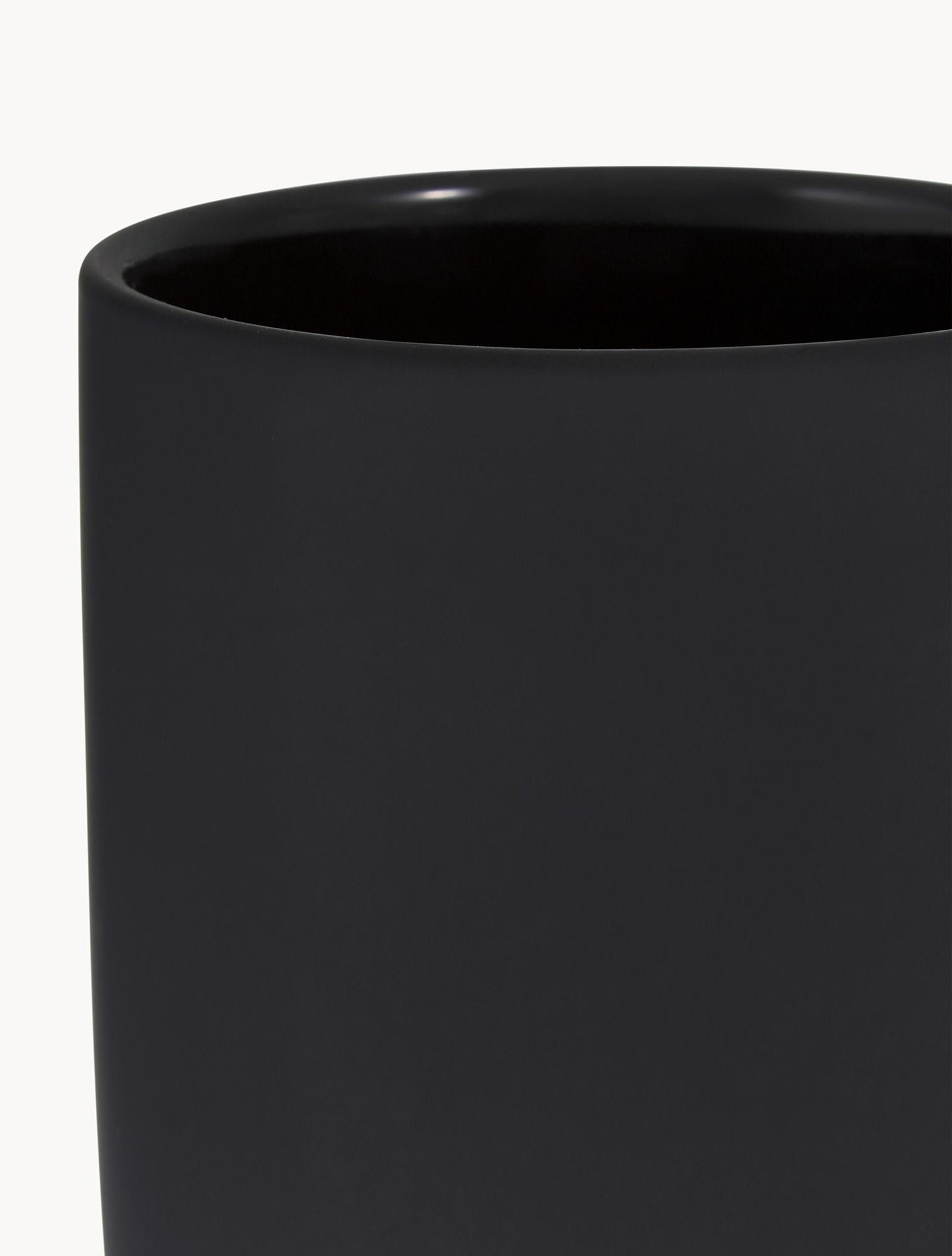 Стакан для зубных щеток Black Velvet, 10 см