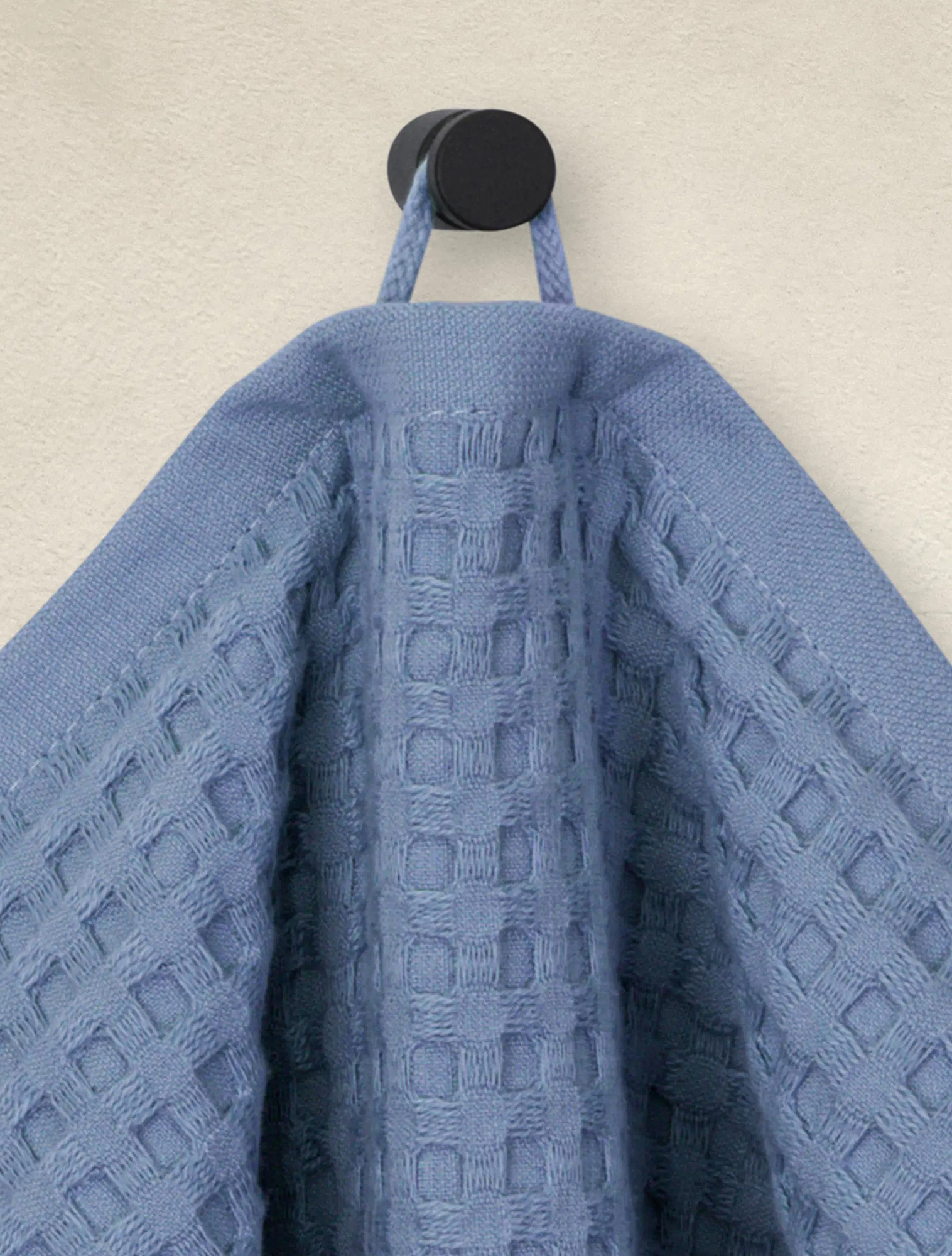 Полотенце Piquee Steel Blue, 40х70 см от Möve