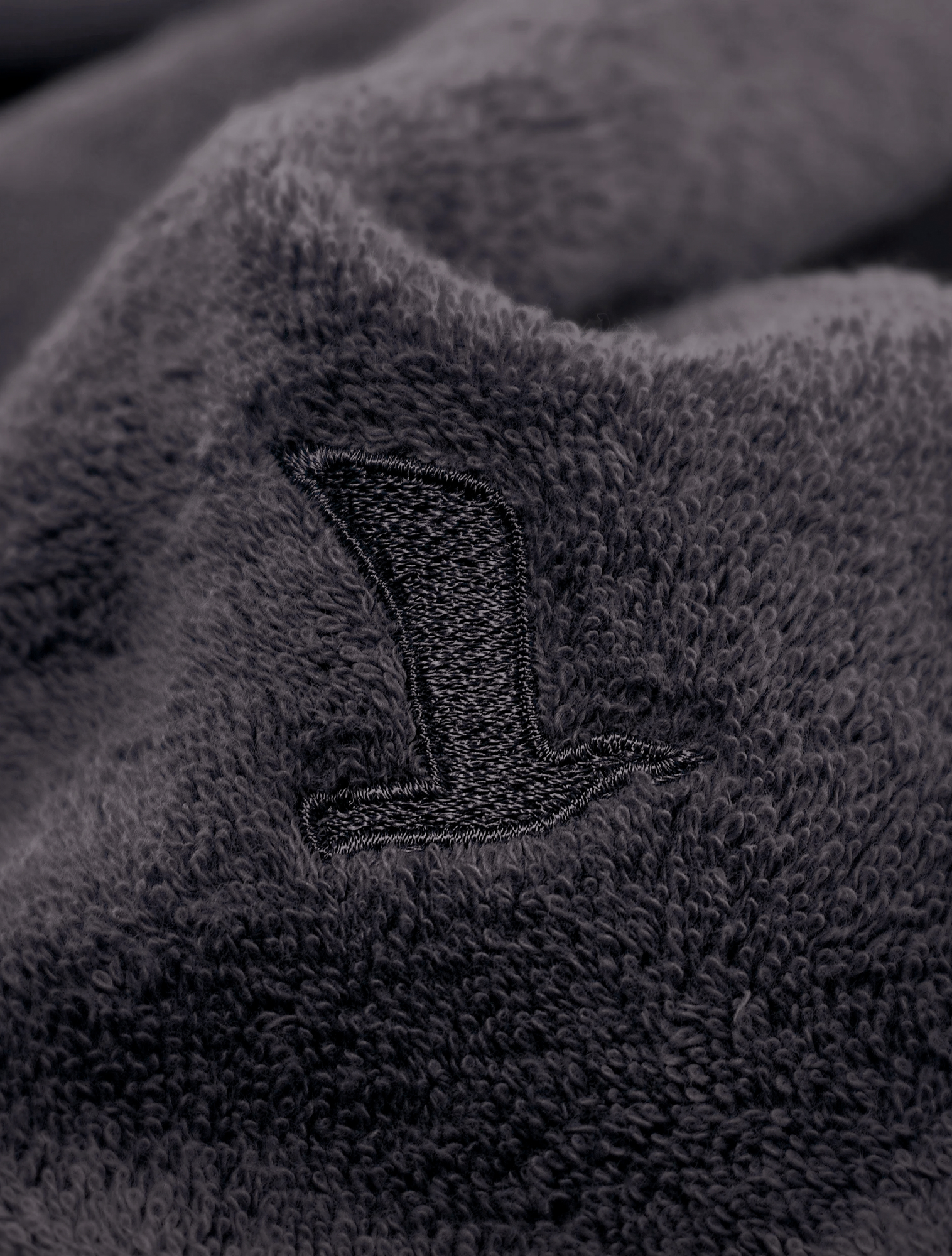 Полотенце Superwuschel Dark Grey, 30x50 см от Möve