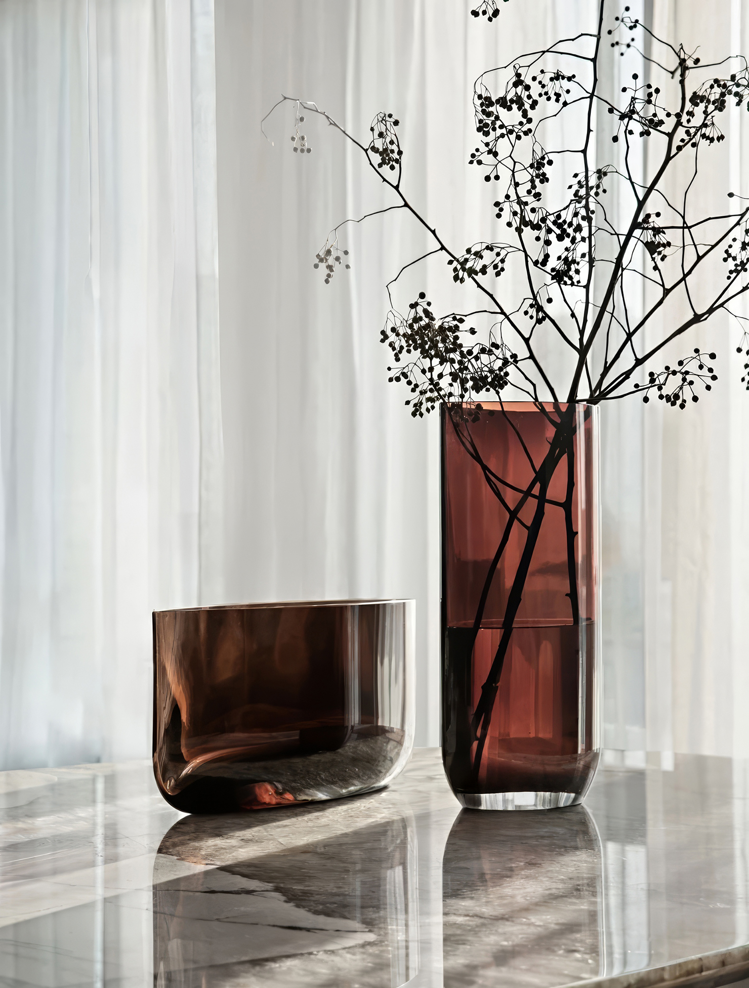 Ваза Blade, 20 см от Nude Glass