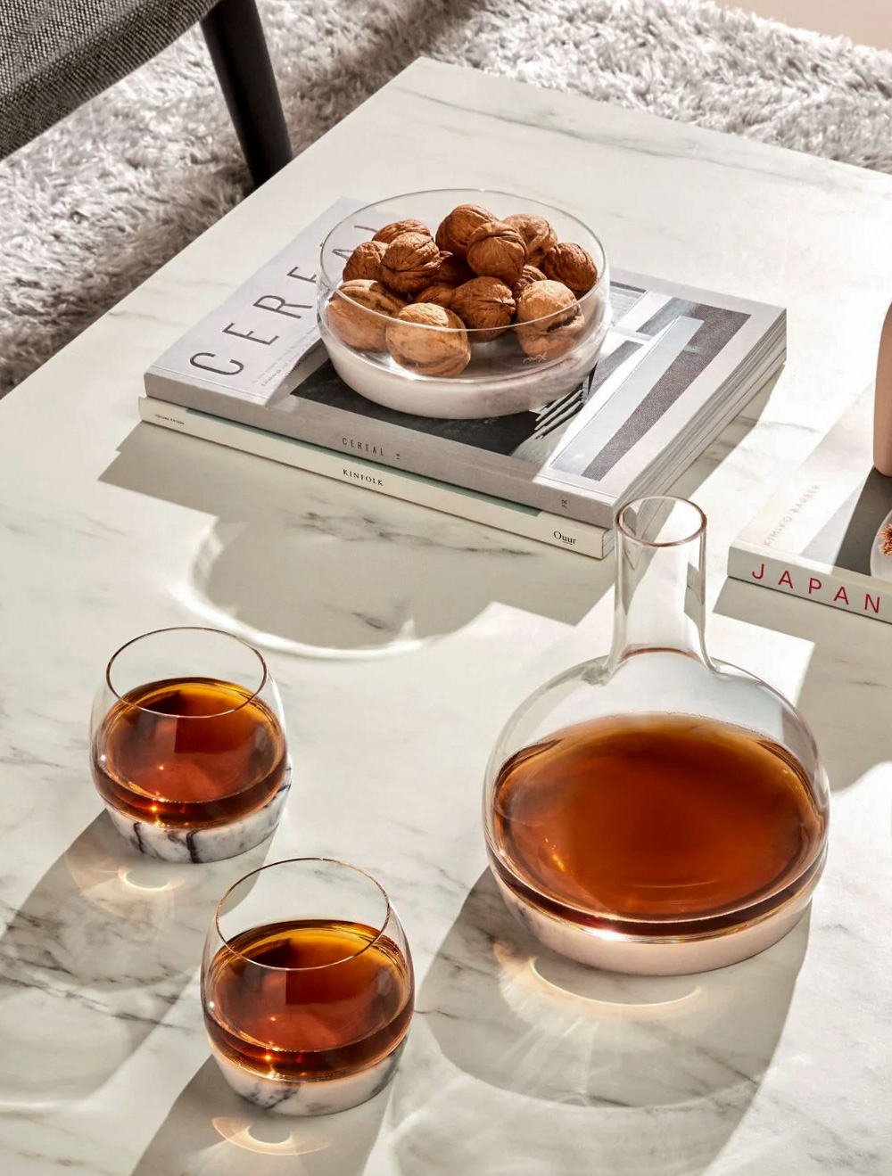 Штоф с подставкой Chill, 1,25 л от Nude Glass