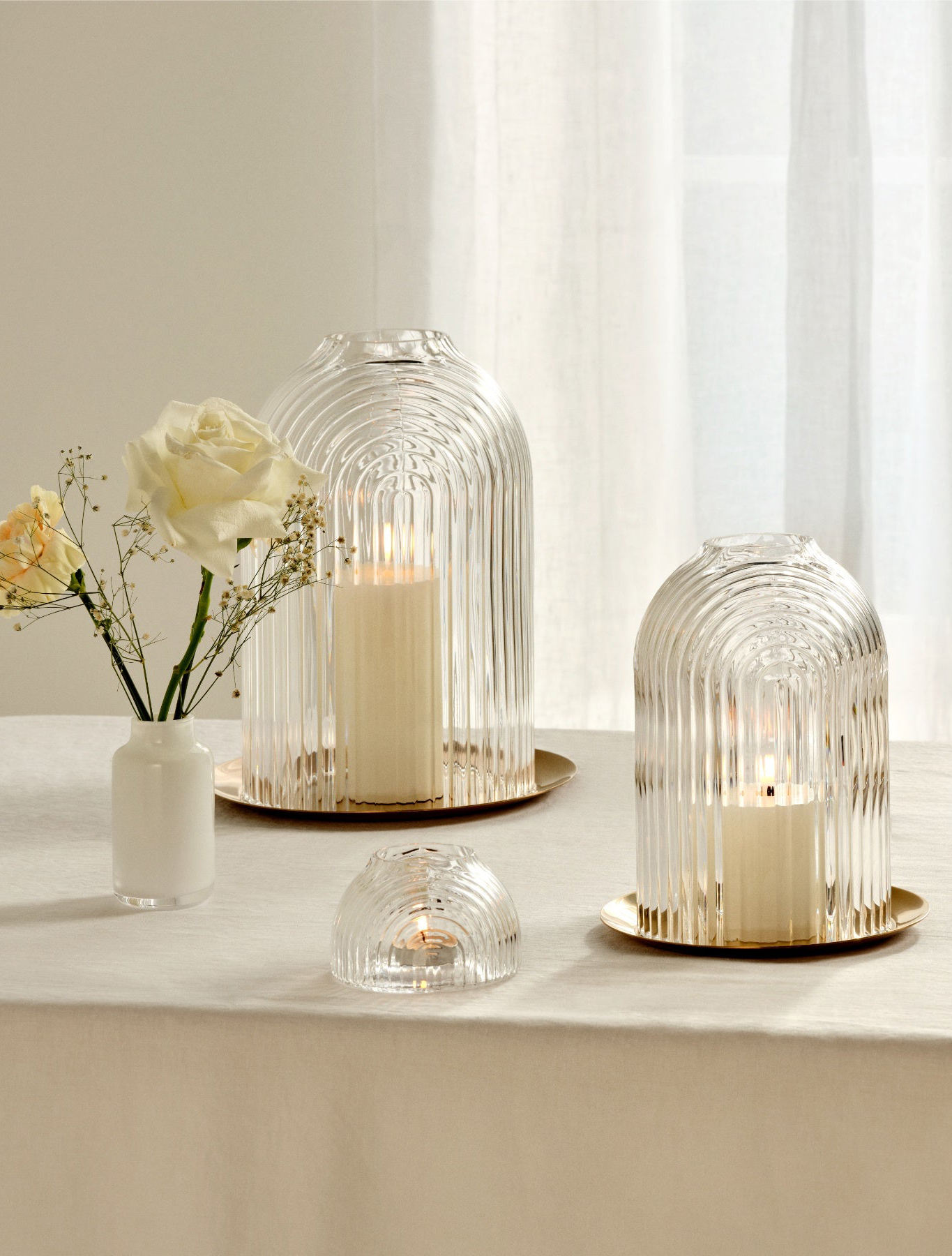Подсвечник Ilo, 6,5 см от Nude Glass