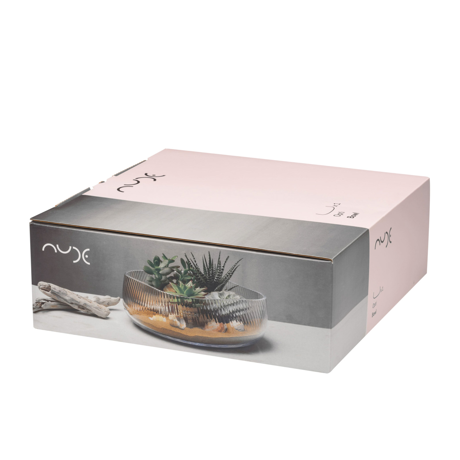 Ваза для фруктов Opti, 30,5 см от Nude Glass