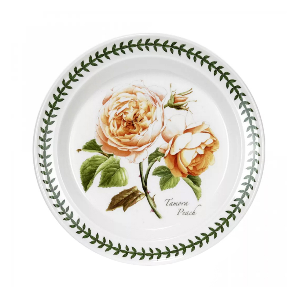 Набор из 6 закусочных тарелок Botanic Garden Roses, 21,5 см от Portmeirion
