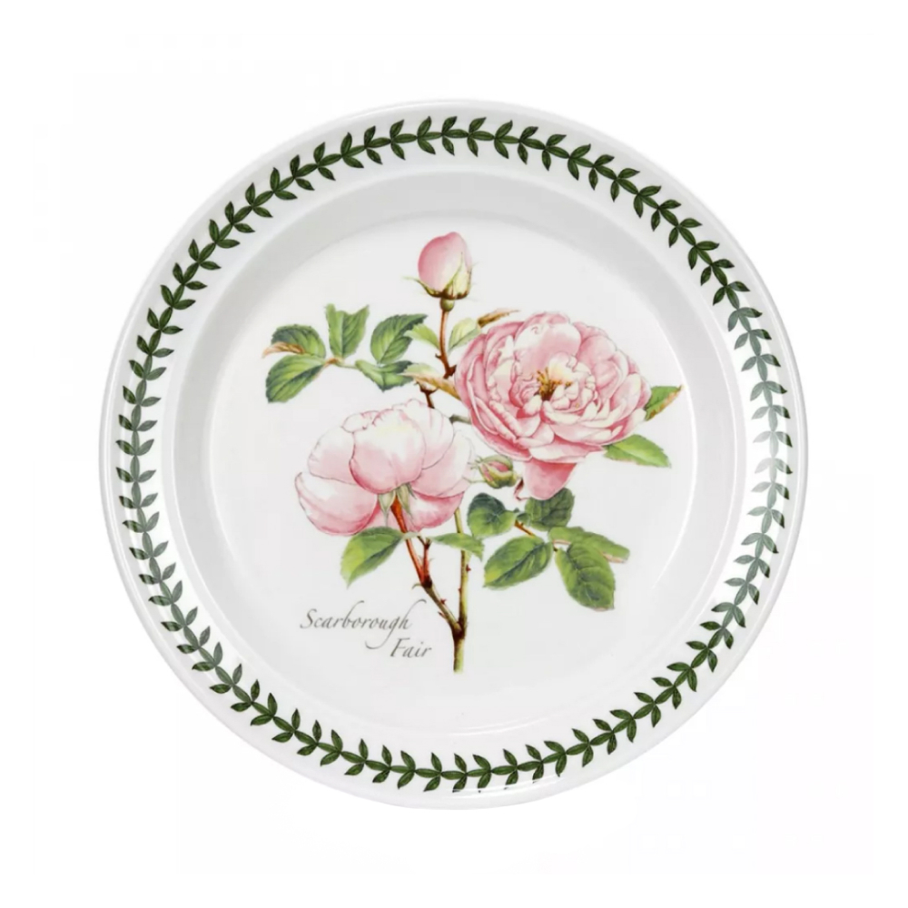 Набор из 6 закусочных тарелок Botanic Garden Roses, 21,5 см от Portmeirion