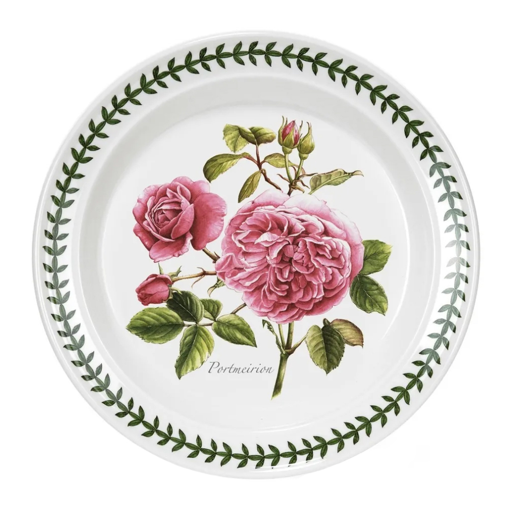 Набор из 6 обеденных тарелок Botanic Garden Roses, 26,5 см