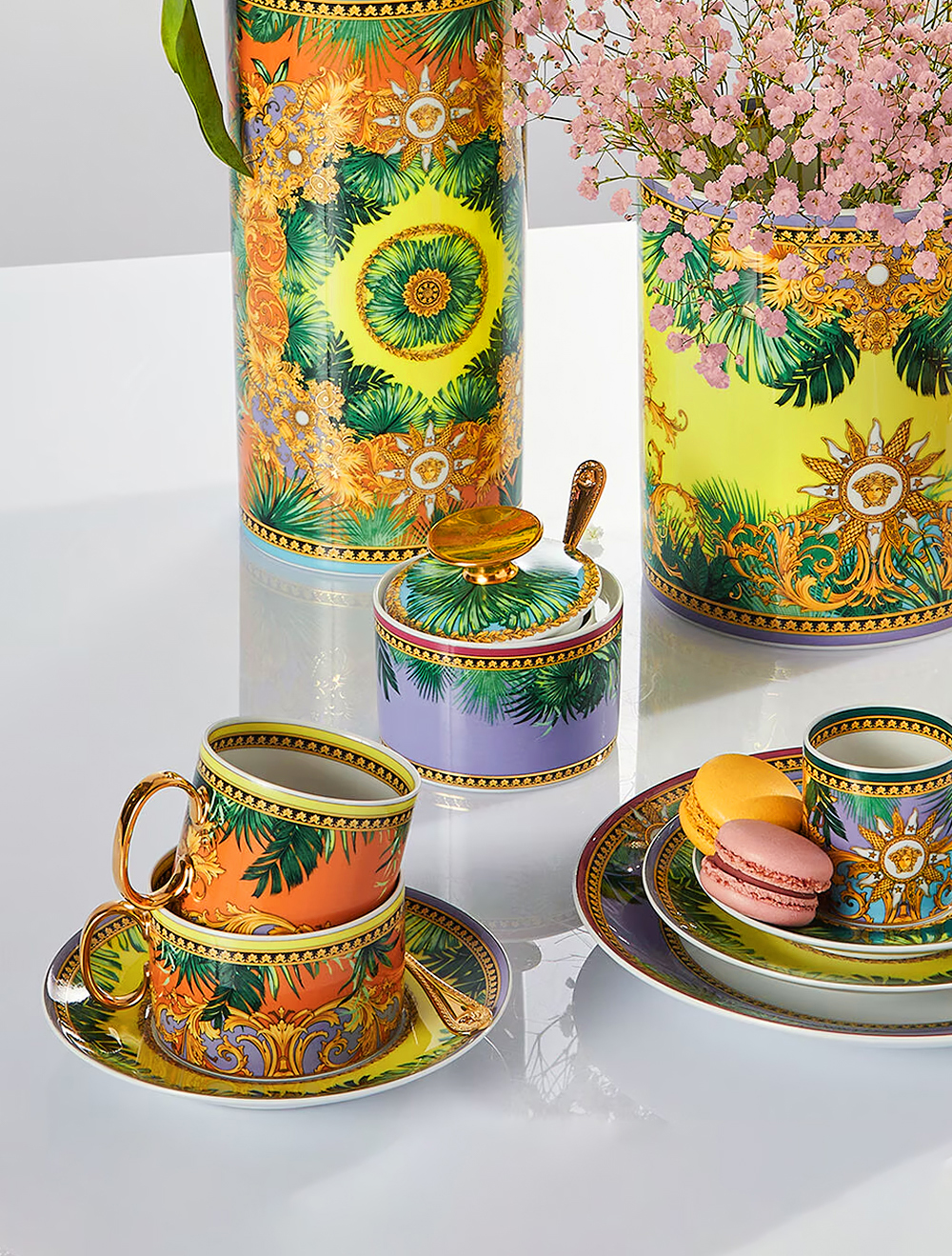 Чайная пара Jungle Animalier, 185 мл от Rosenthal Versace