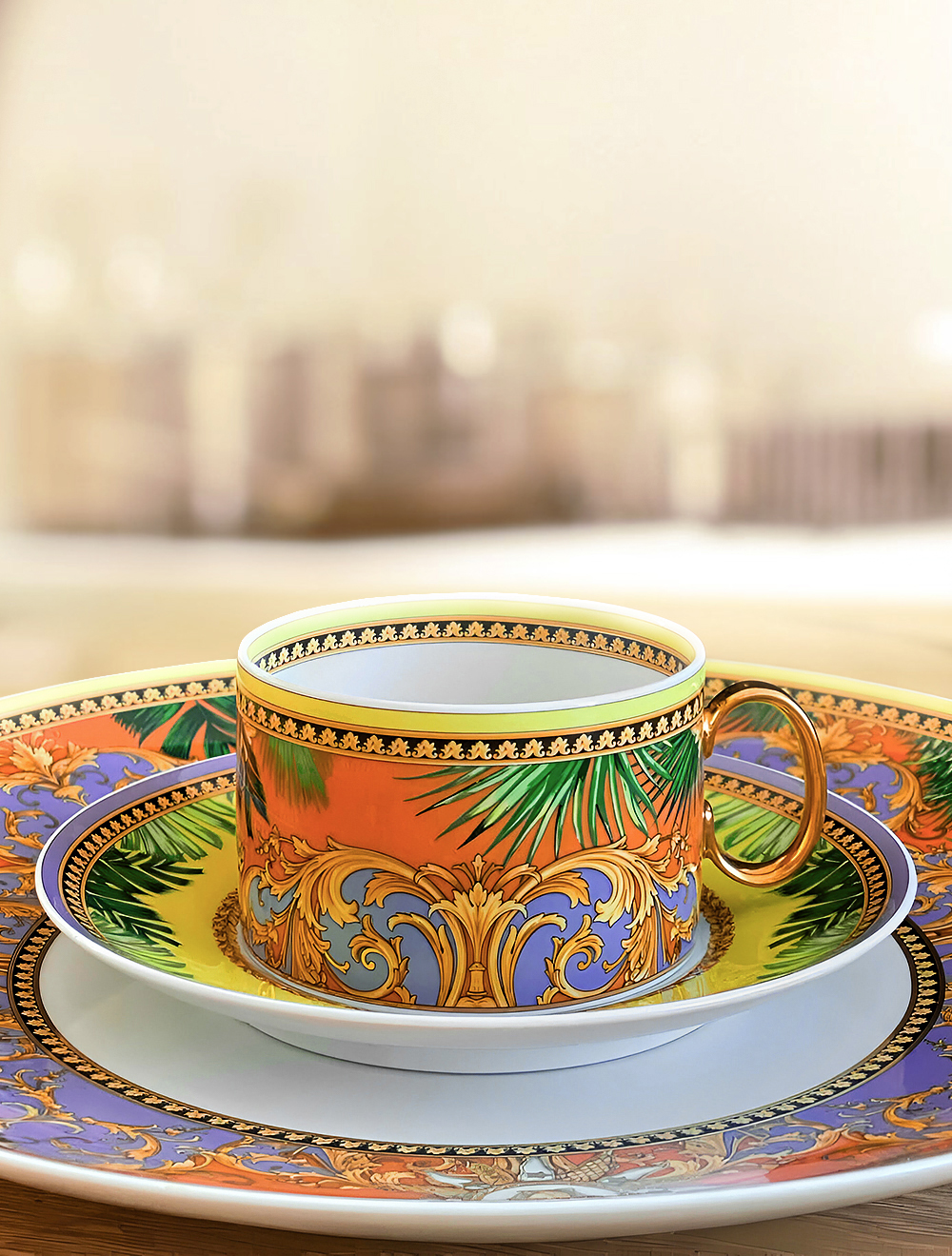 Чайная пара Jungle Animalier, 150 мл от Rosenthal Versace