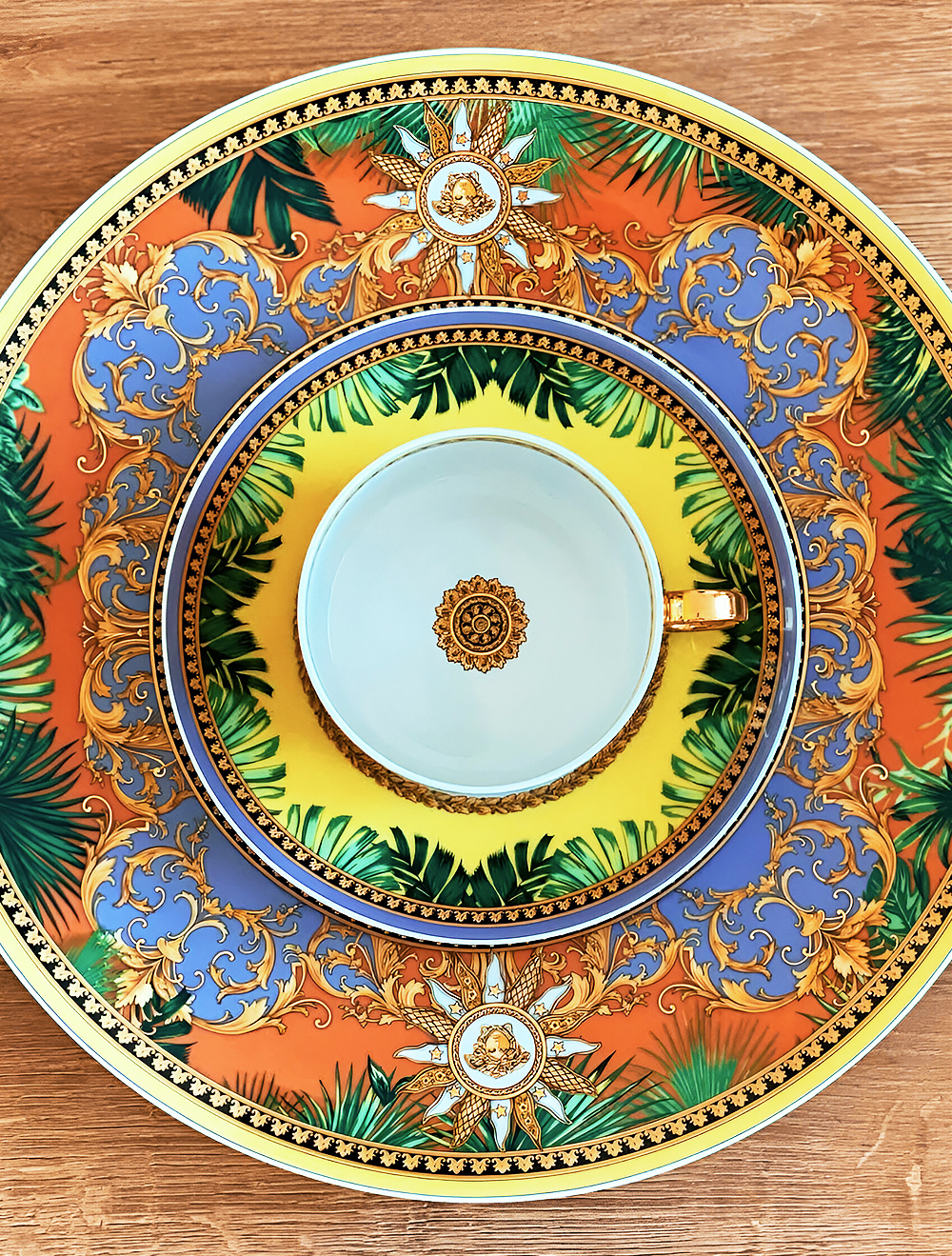 Чайная пара Jungle Animalier, 150 мл от Rosenthal Versace