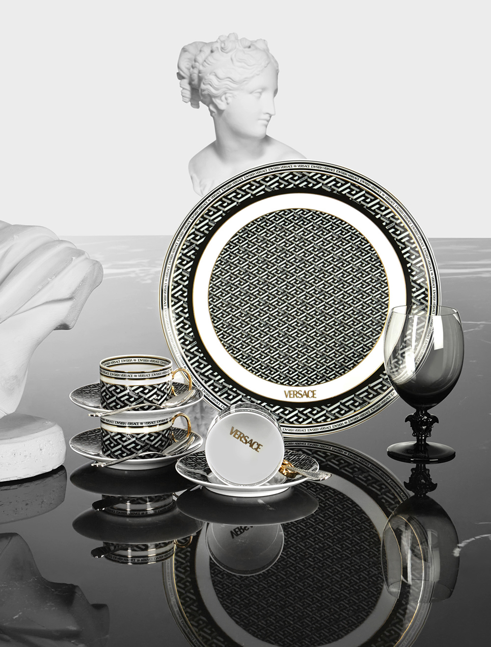 Чайная пара La Greca Signature, 150 мл от Rosenthal Versace