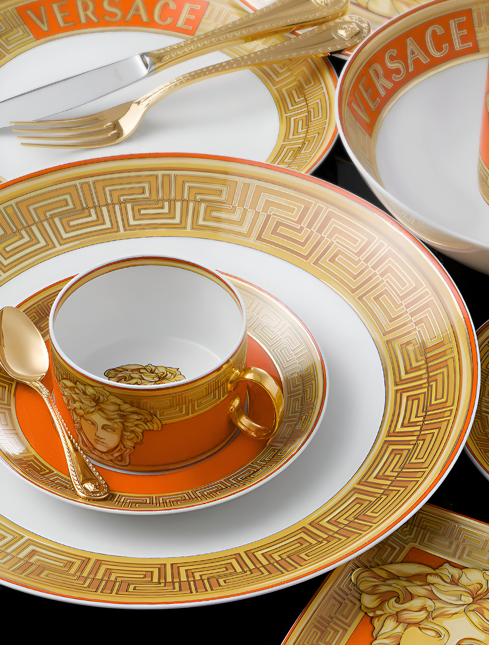 Чайная пара Medusa Amplified, 150 мл от Rosenthal Versace