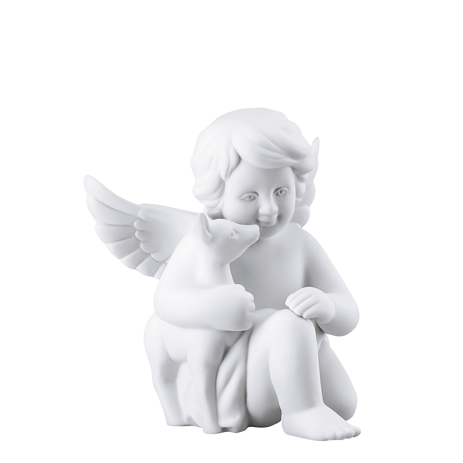 Статуэтка “Ангел с олененком”, 10 см от Rosenthal