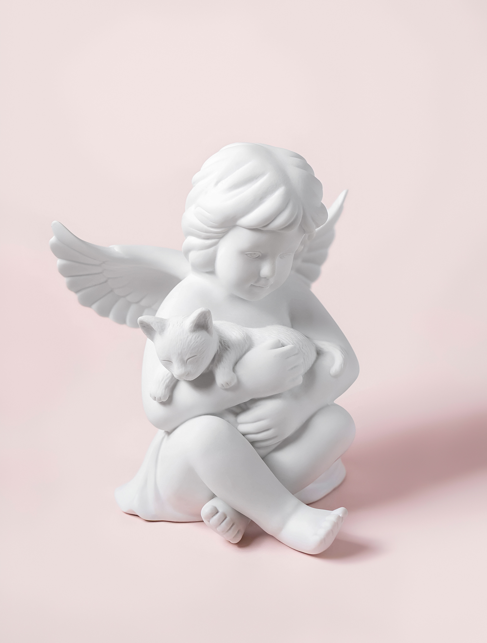 Статуэтка “Ангел с котиком”, 10,5 см от Rosenthal