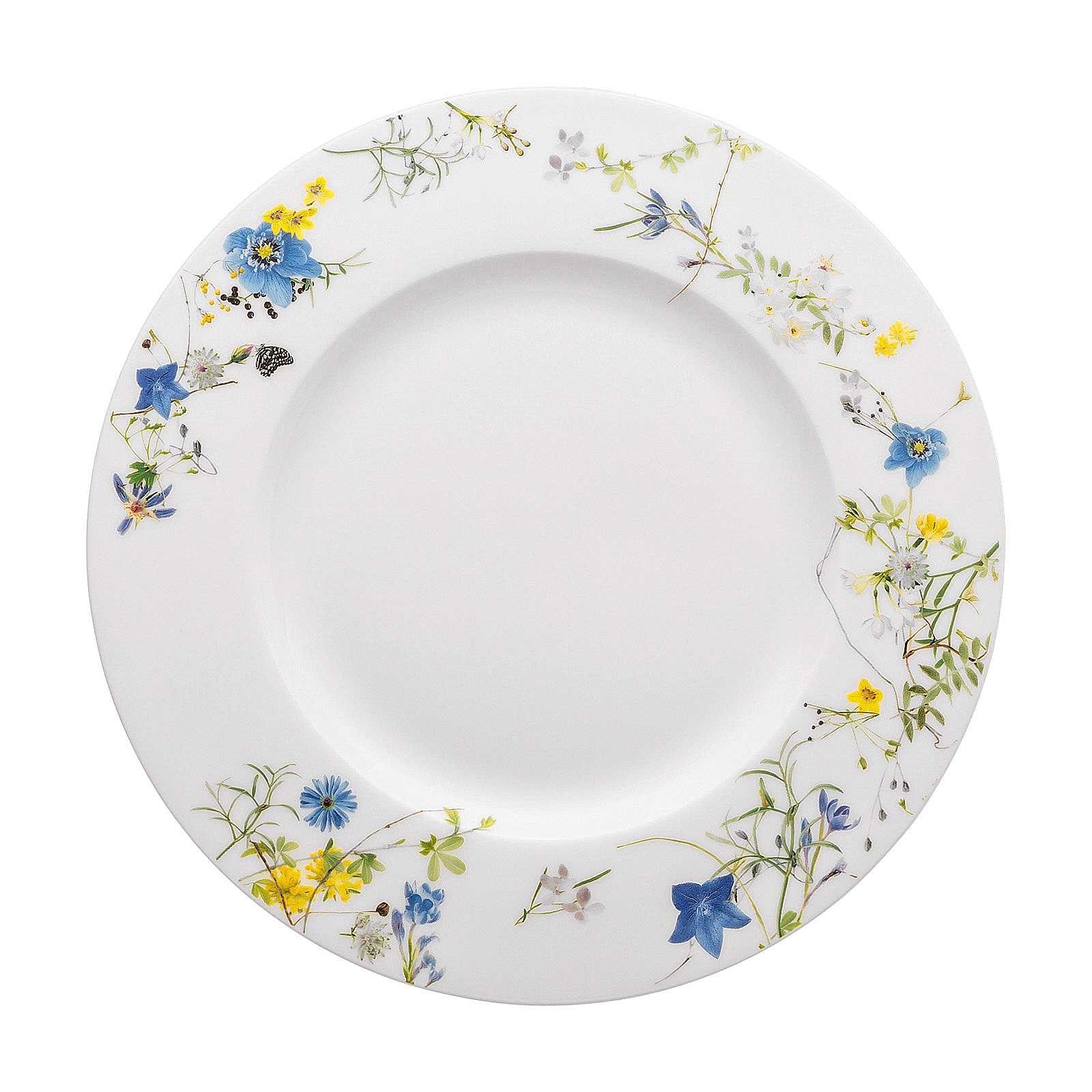 Закусочная тарелка Brillance Fleurs des Alpes, 23 см
