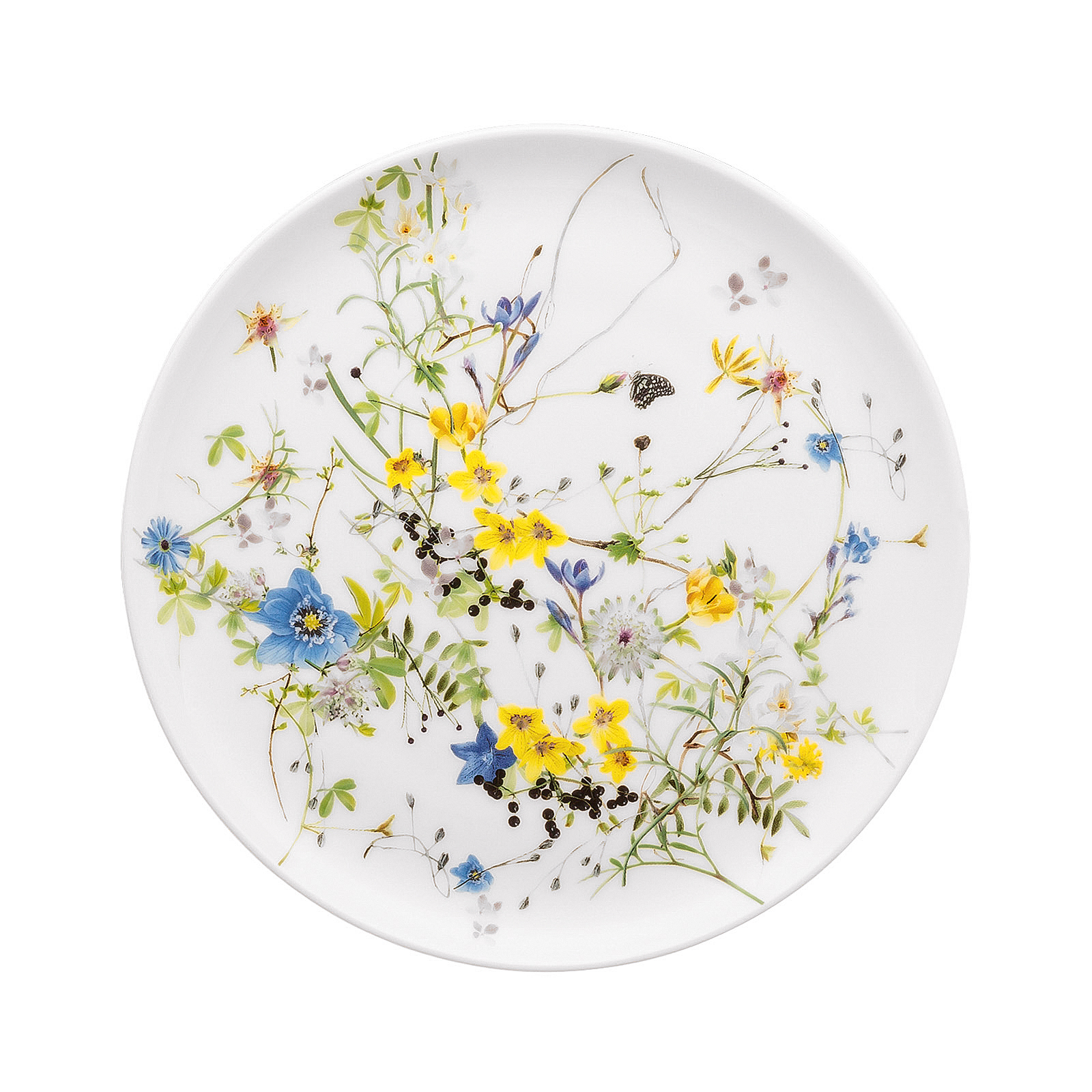 Пирожковая тарелка Brillance Fleurs des Alpes, 18 см