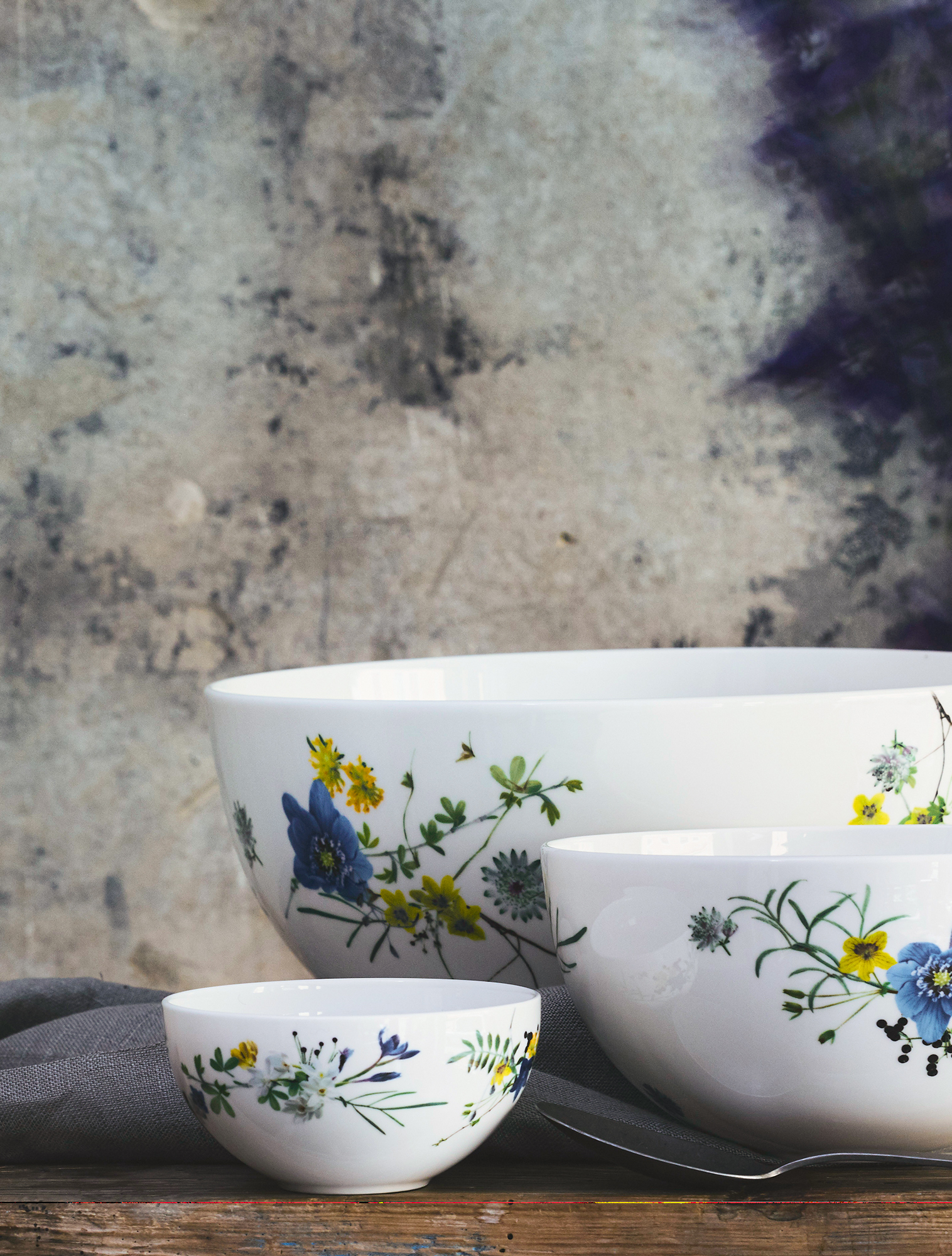 Пиала Brillance Fleurs des Alpes, 10 см от Rosenthal