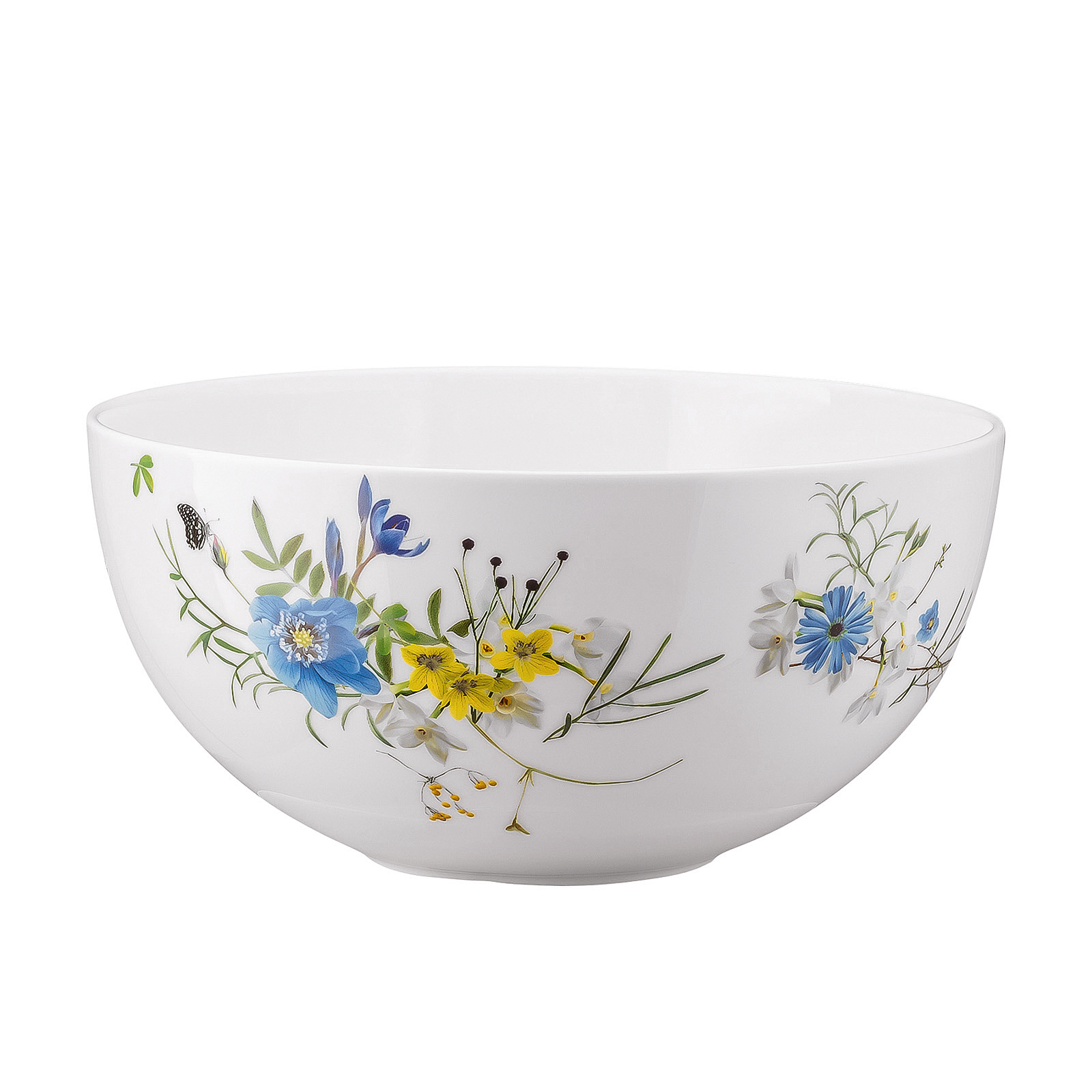 Сервировочный салатник Brillance Fleurs des Alpes, 22 см