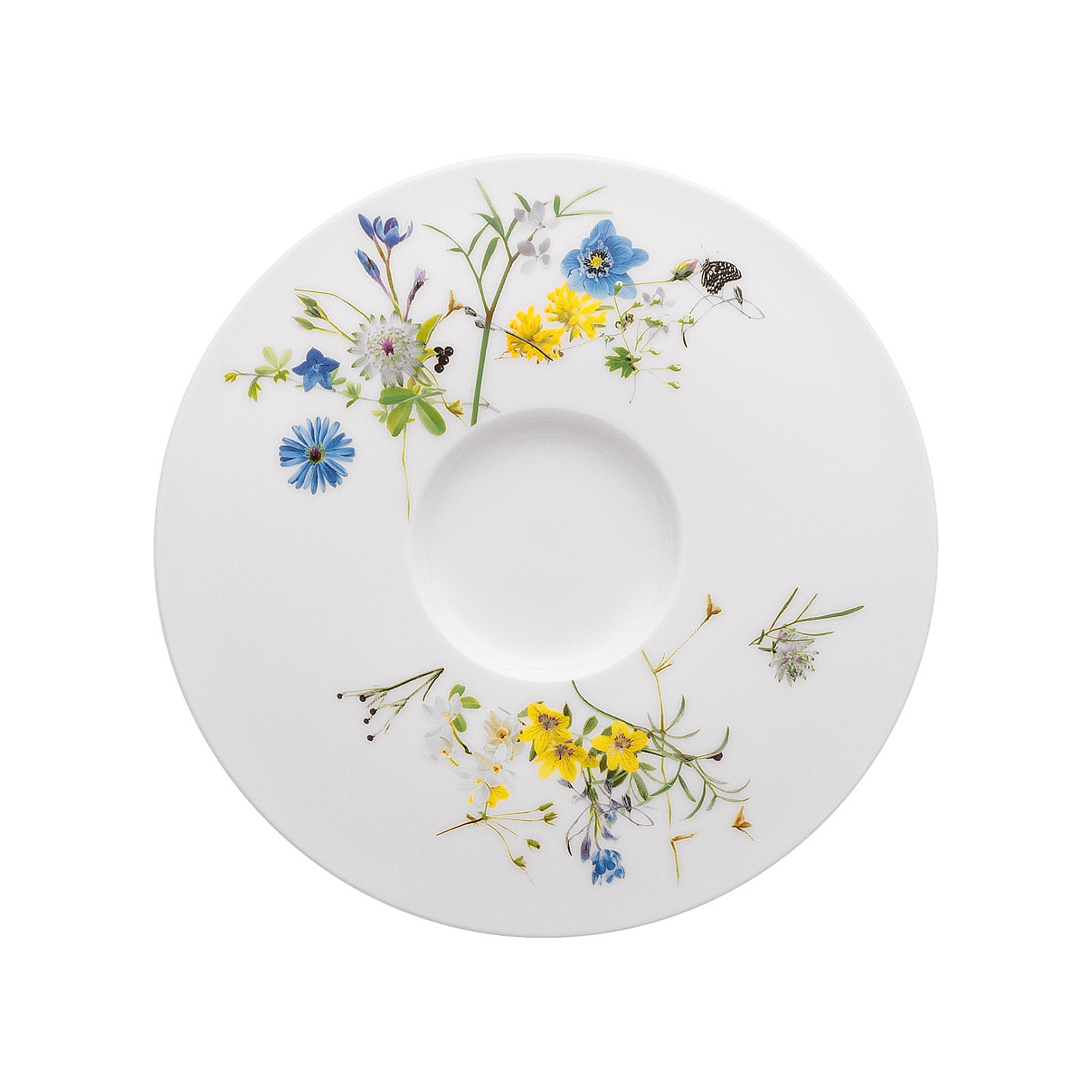 Бульонница с блюдцем Brillance Fleurs des Alpes, 340 мл от Rosenthal
