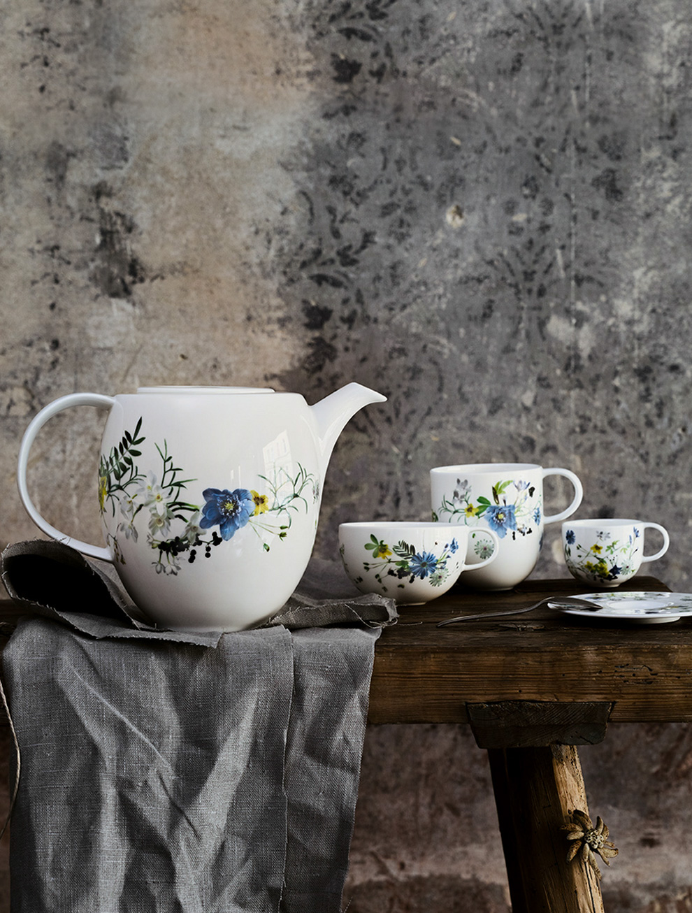 Чайная пара Brillance Fleurs des Alpes, 250 мл от Rosenthal