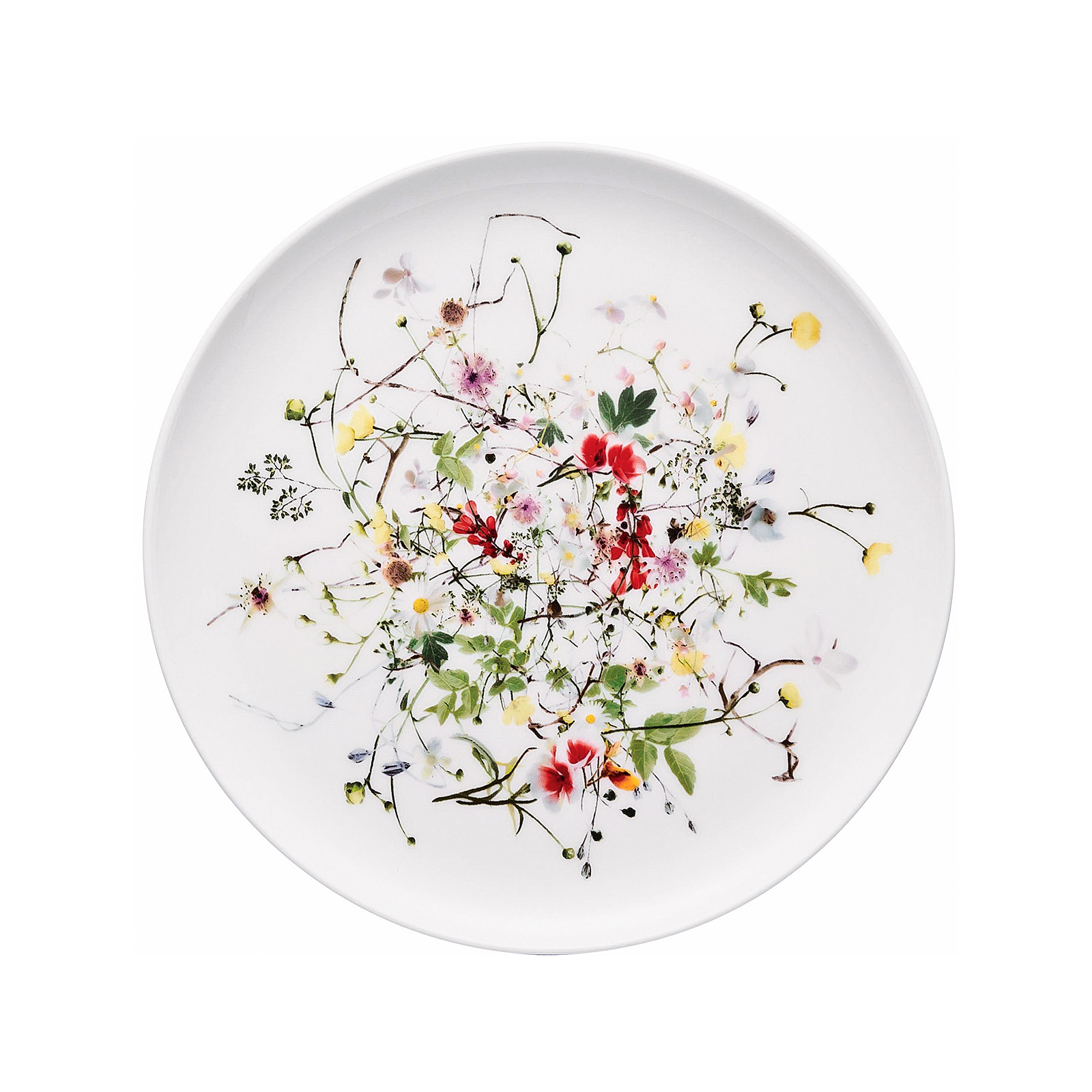 Пирожковая тарелка Brillance Fleurs Sauvages, 18 см