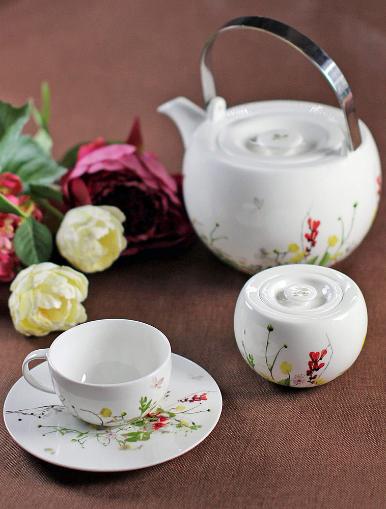 Чайная пара Brillance Fleurs Sauvages, 250 мл от Rosenthal