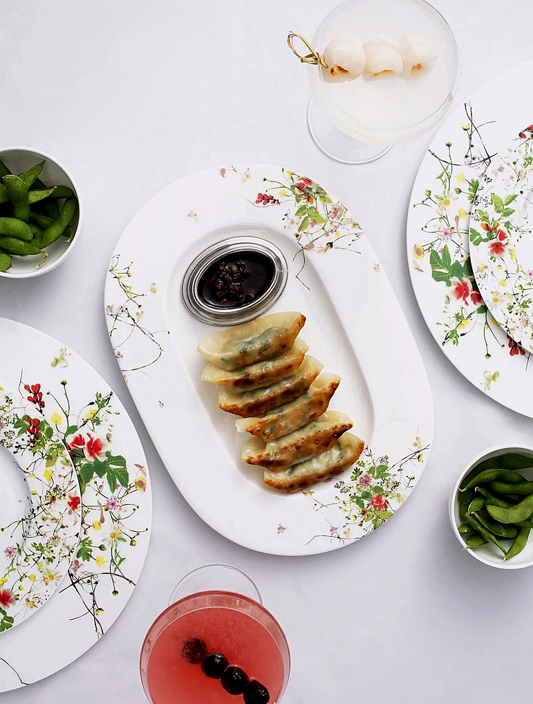 Плоское блюдо Brillance Fleurs Sauvages, 34 см от Rosenthal