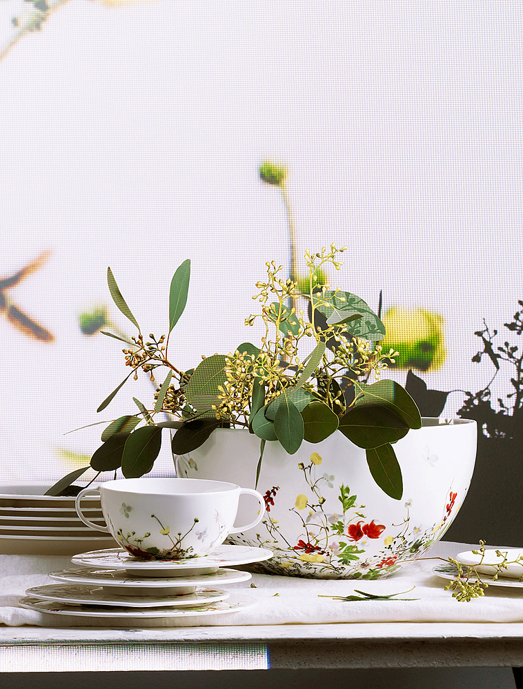 Сервировочный салатник Brillance Fleurs Sauvages, 27 см от Rosenthal