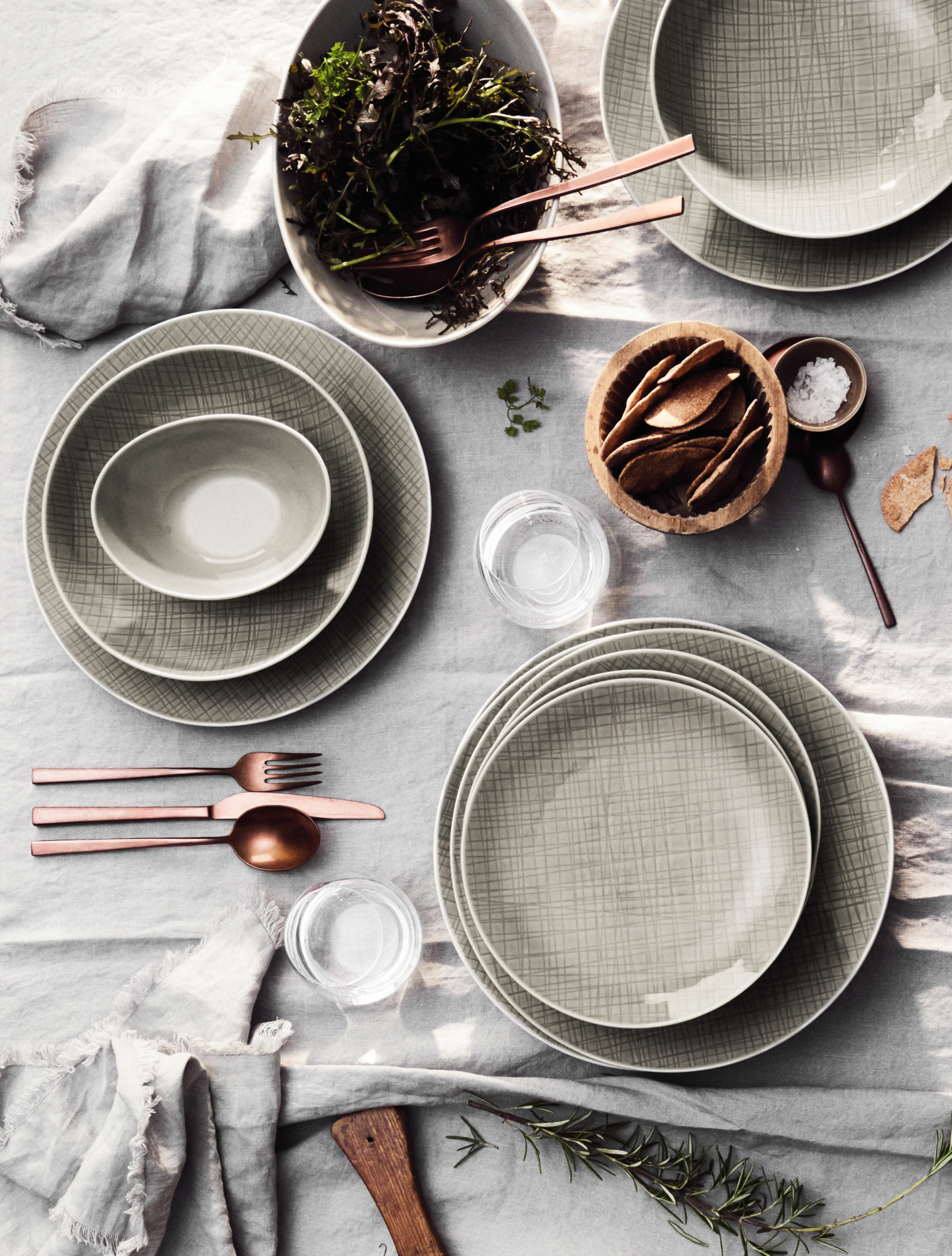 Закусочная тарелка Mesh Mountain, 20,5 см от Rosenthal