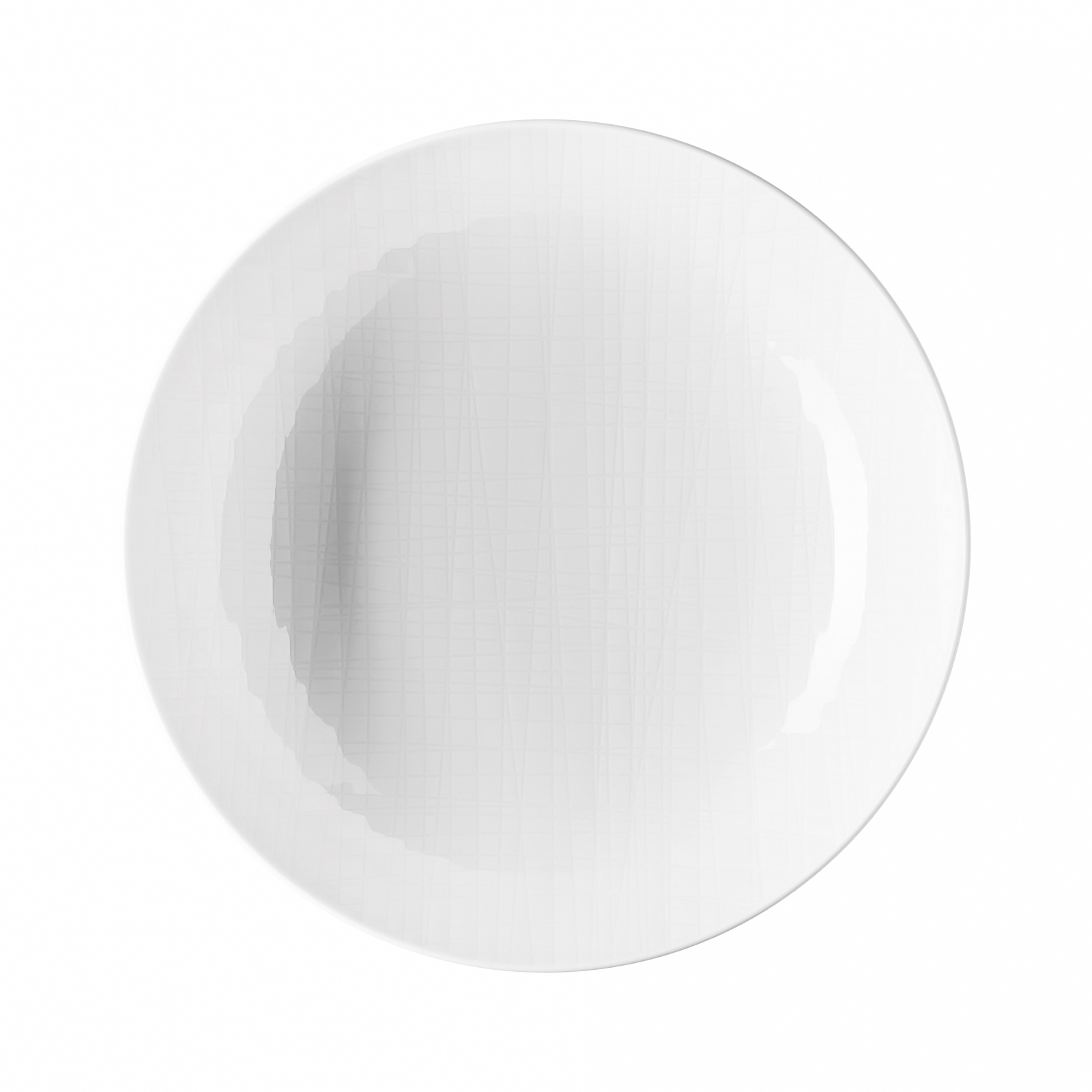Тарелка для пасты Mesh White, 21,5 см