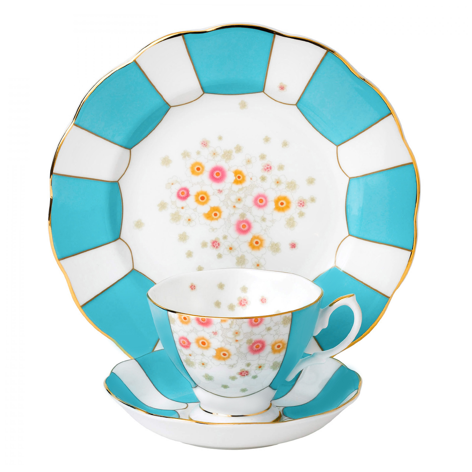Чайный набор из 3 предметов 100 Years of Royal Albert