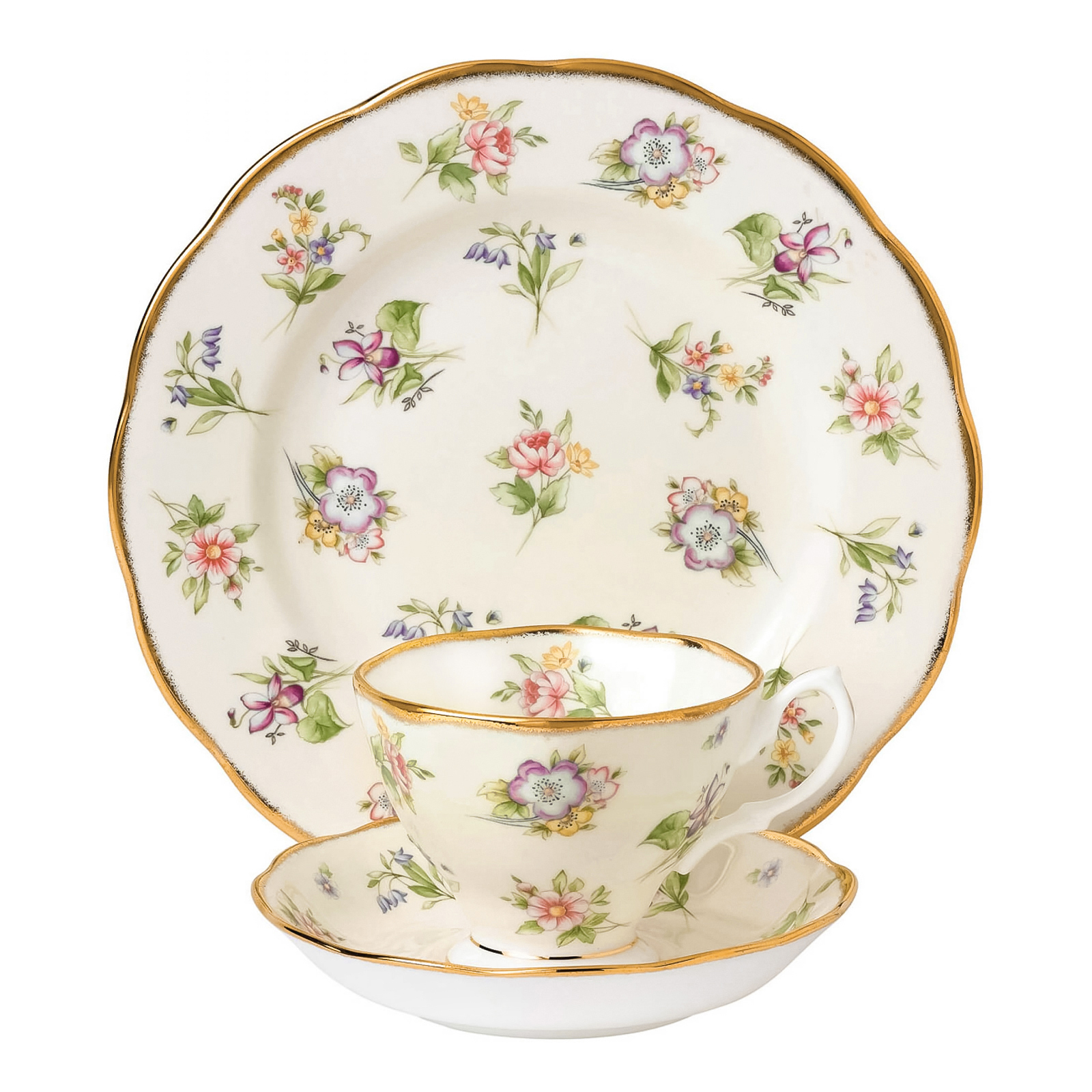 Чайный набор из 3 предметов 100 Years of Royal Albert