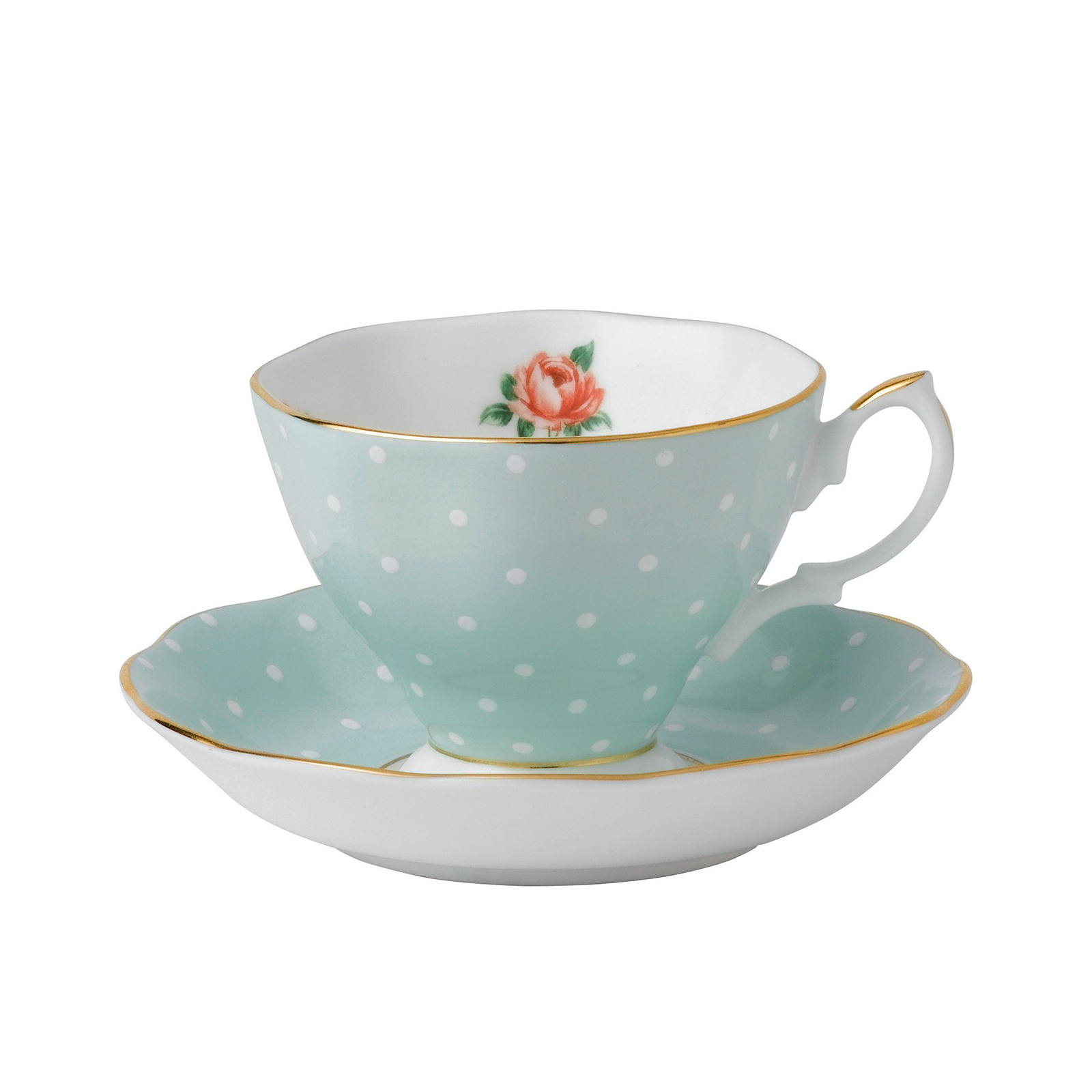 Чайная пара Polka Rose, 180 мл