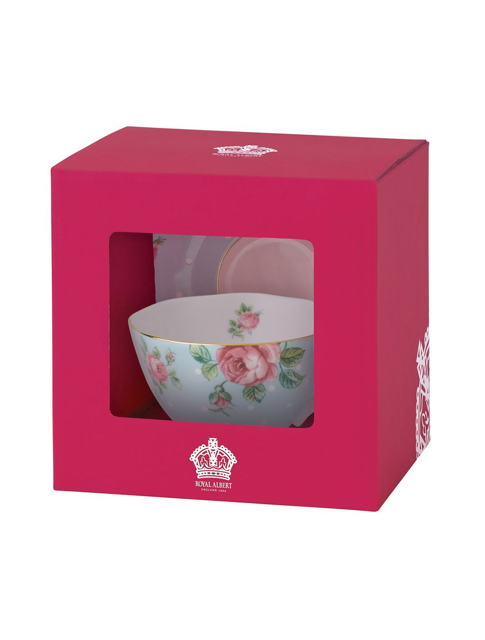 Чайная пара Polka Blue, 180 мл от Royal Albert