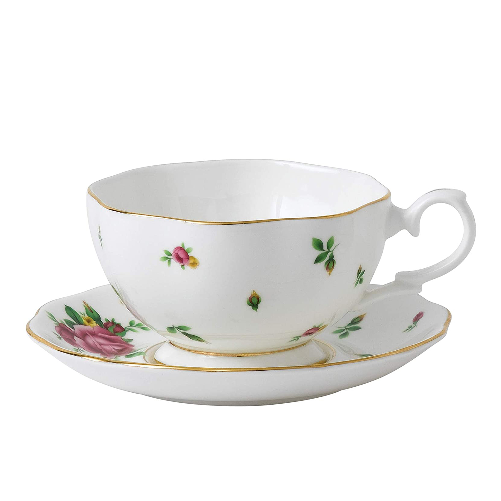 Чайный набор из 3 предметов New Country Roses White от Royal Albert