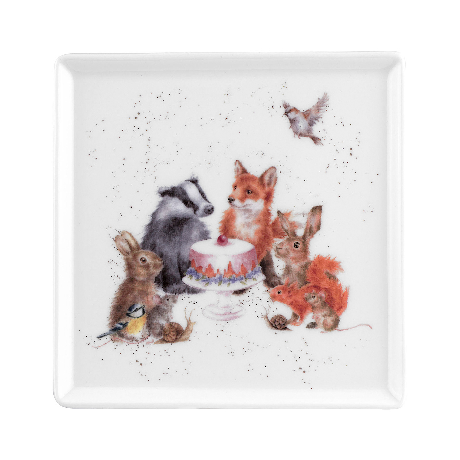 Плоское блюдо Wrendale Designs, 18 см от Royal Worcester