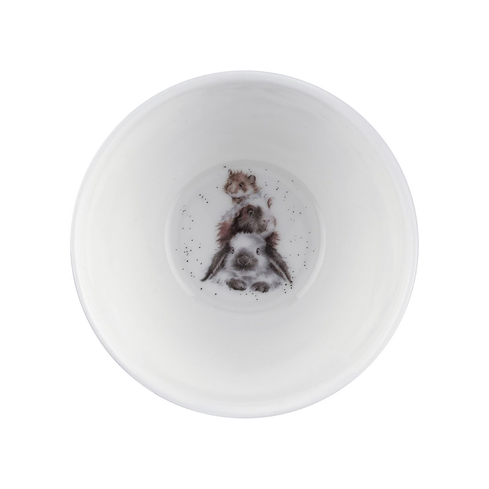 Набор из 3 чаш на подносе Wrendale Designs от Royal Worcester