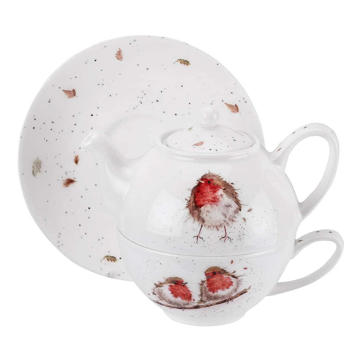 Чайный набор из 3 предметов Wrendale Designs от Royal Worcester