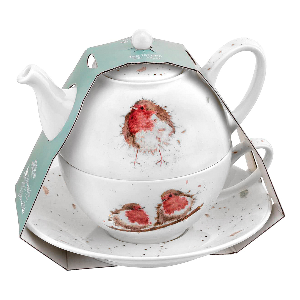 Чайный набор из 3 предметов Wrendale Designs от Royal Worcester