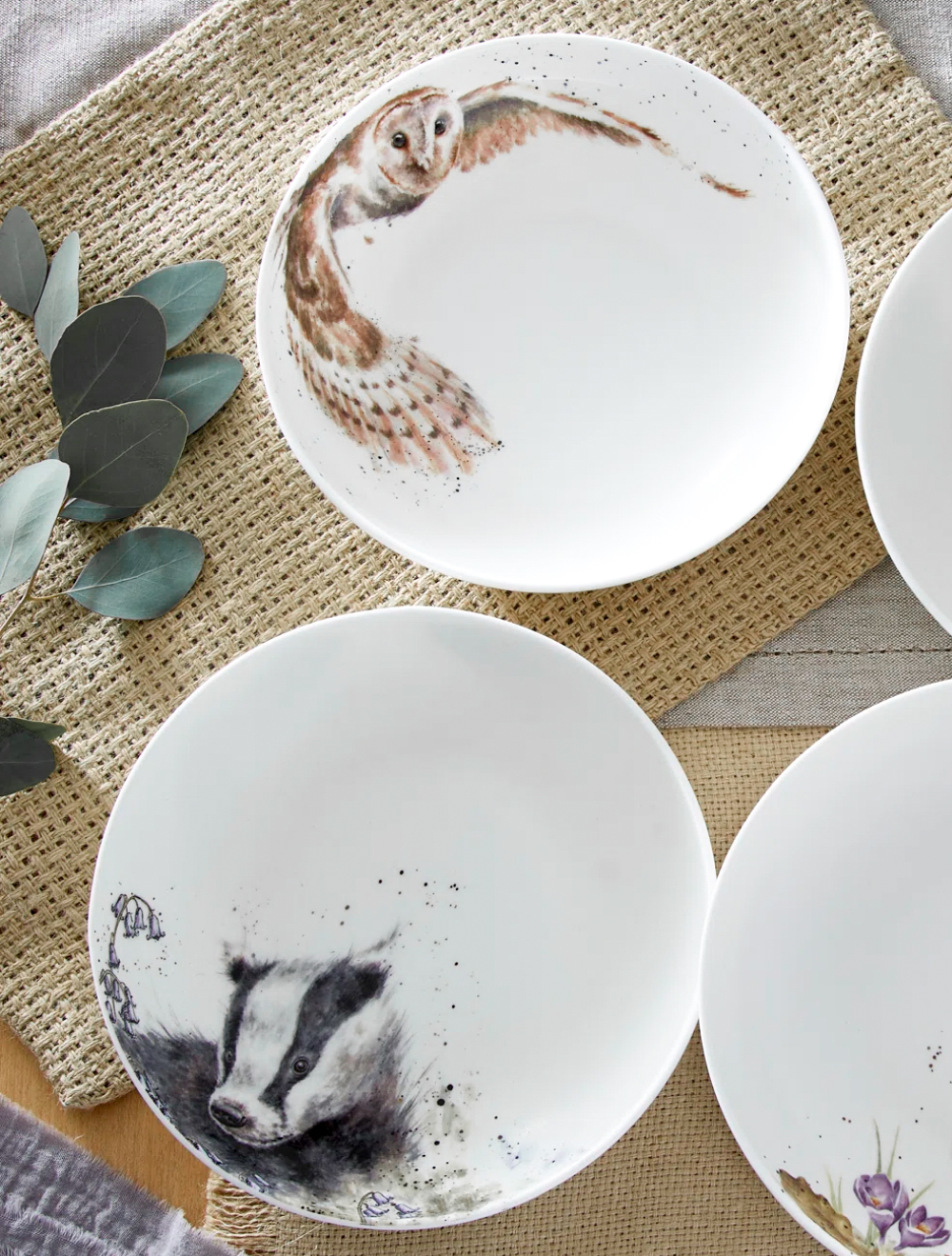 Набор из 4 тарелок для пасты Wrendale Designs, 22 см от Royal Worcester