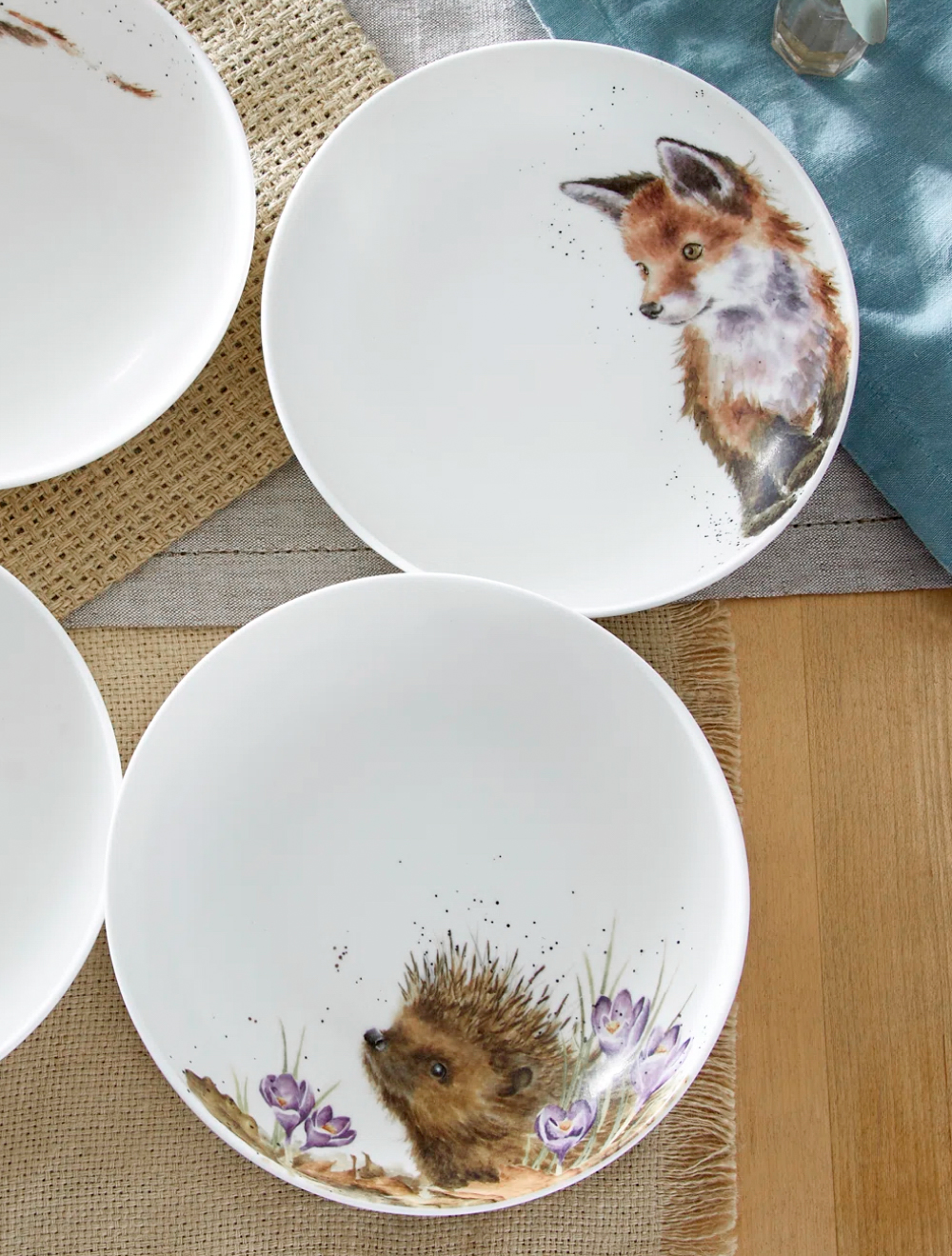 Набор из 4 тарелок для пасты Wrendale Designs, 22 см от Royal Worcester